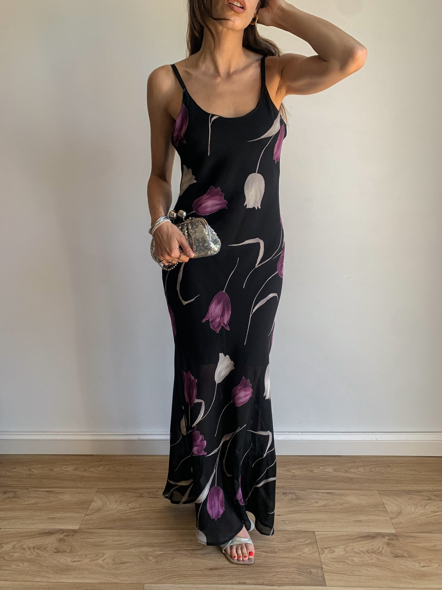 Tulip printed dress