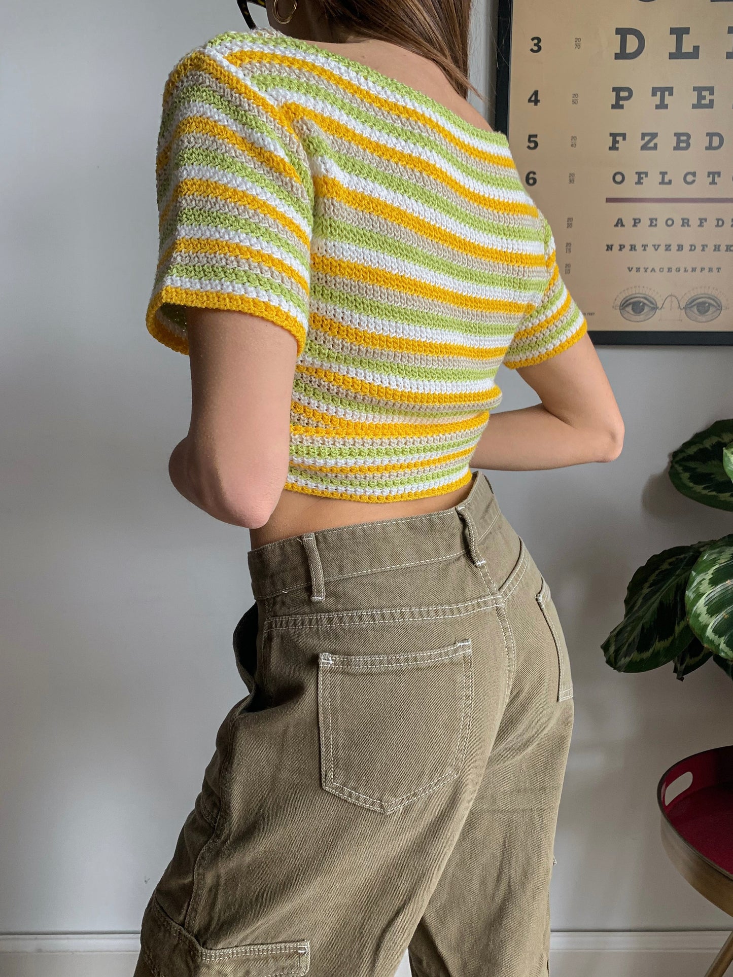 Y2K crochet top