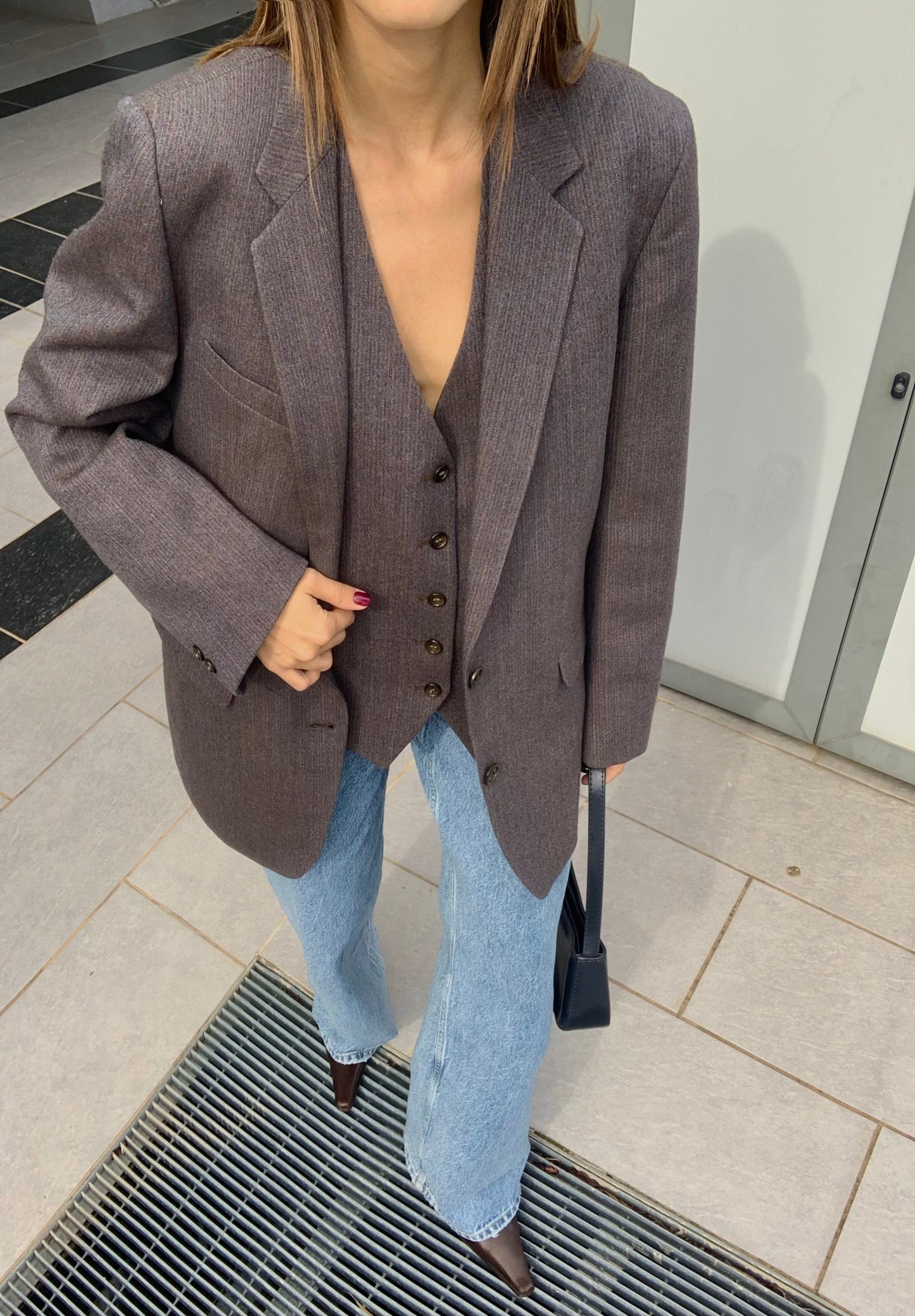 Vintage tailored two pieces set