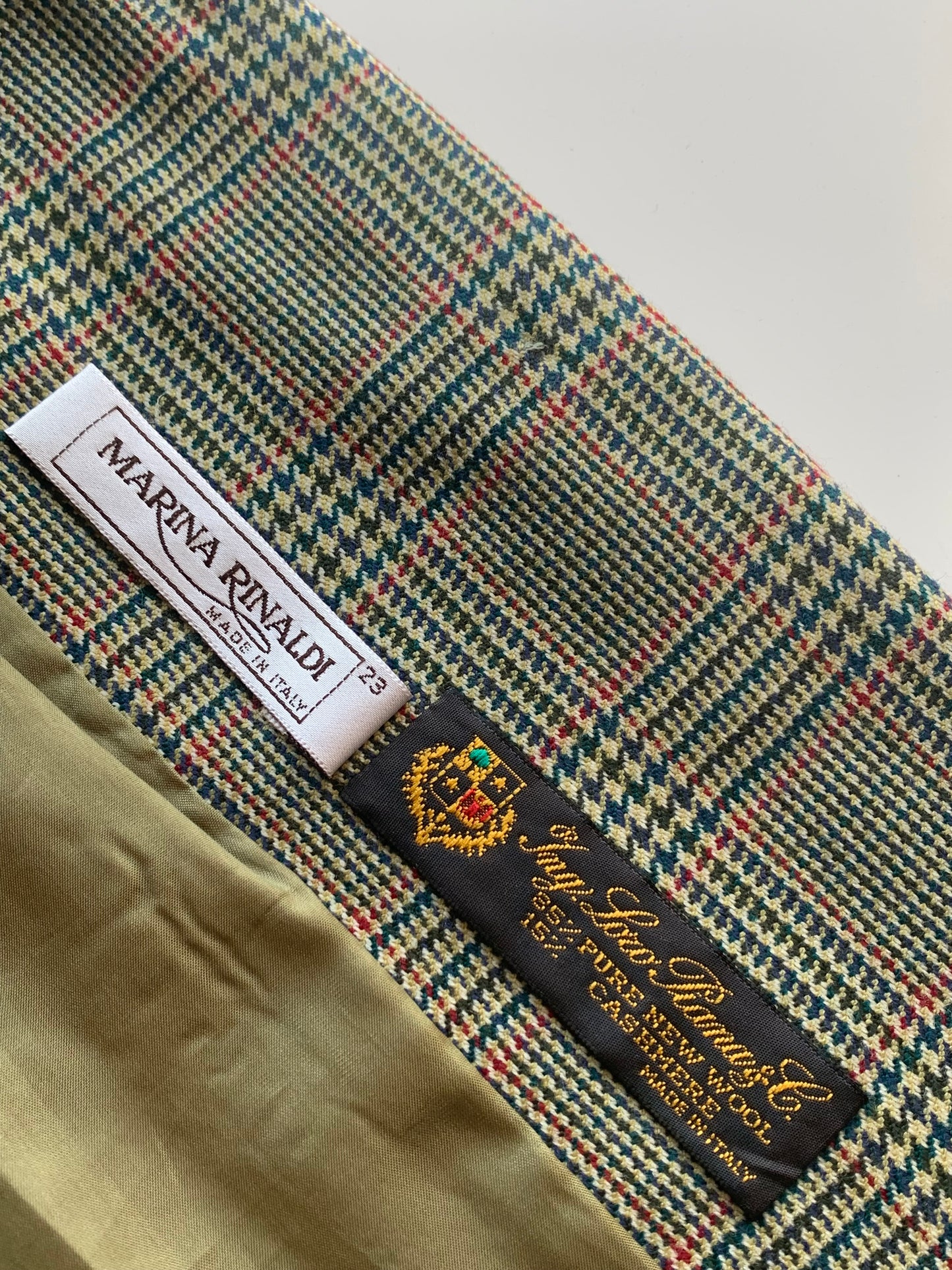 Loro Piana check blazer
