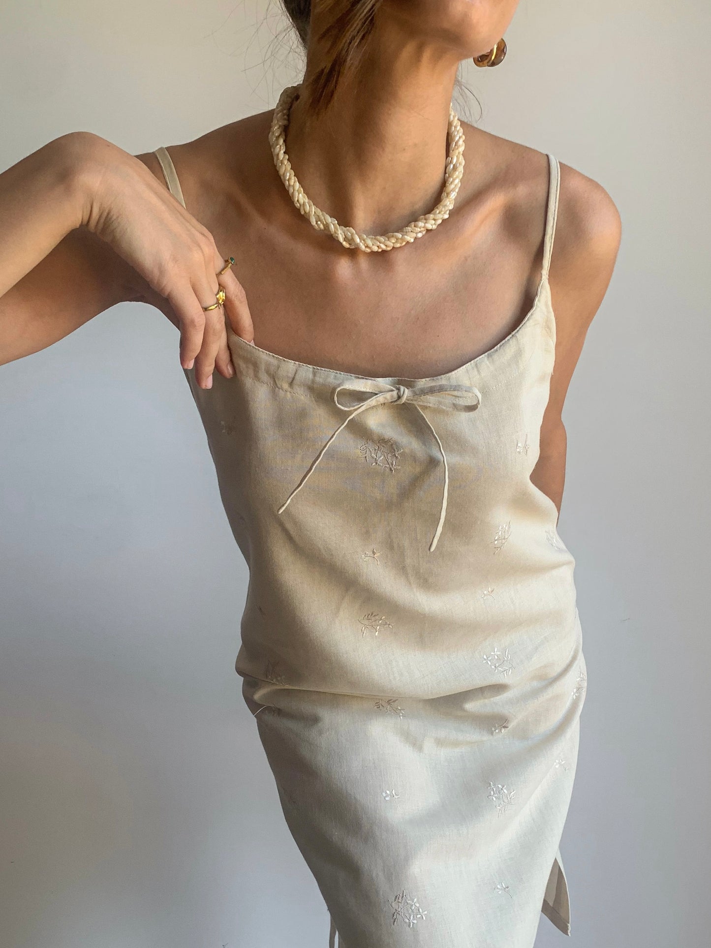 Embroidered dress