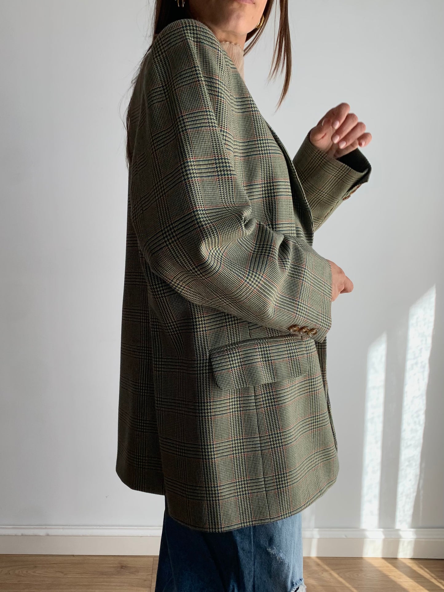 Loro Piana check blazer