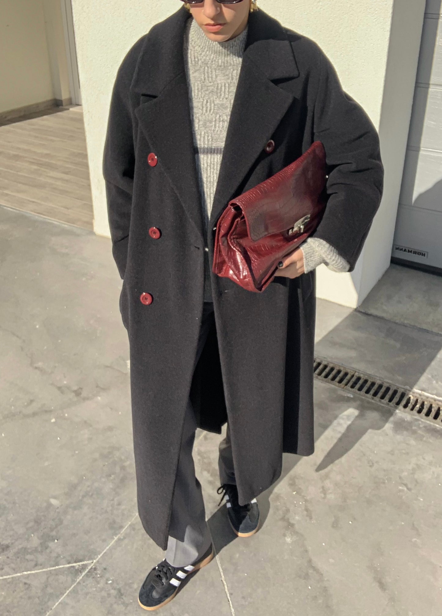 Vintage antracite coat