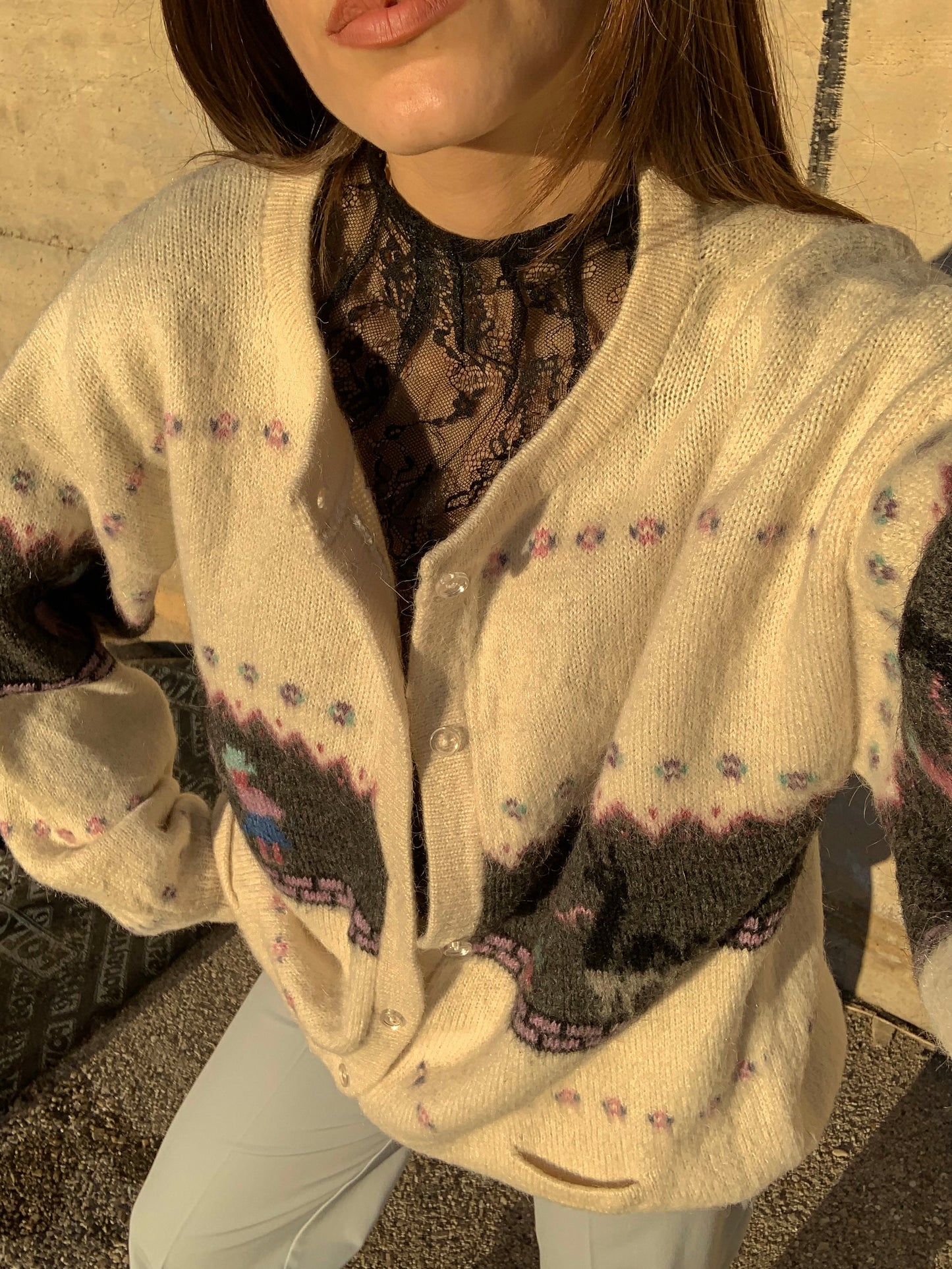 Troppo cute vintage cardigan