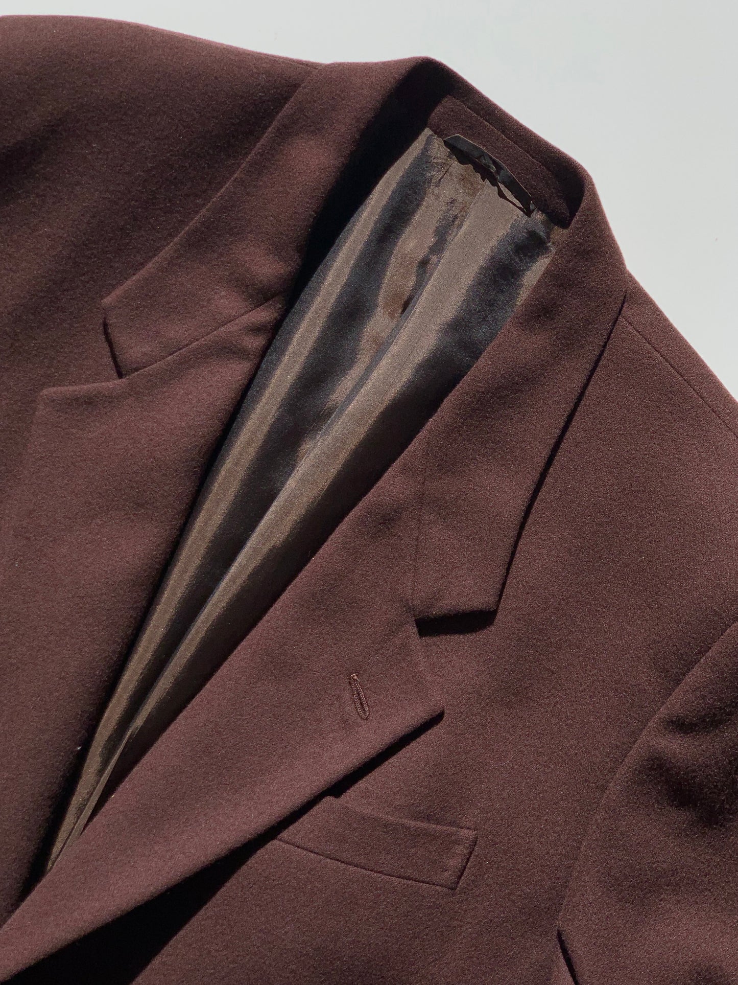 Vintage dark choco blazer