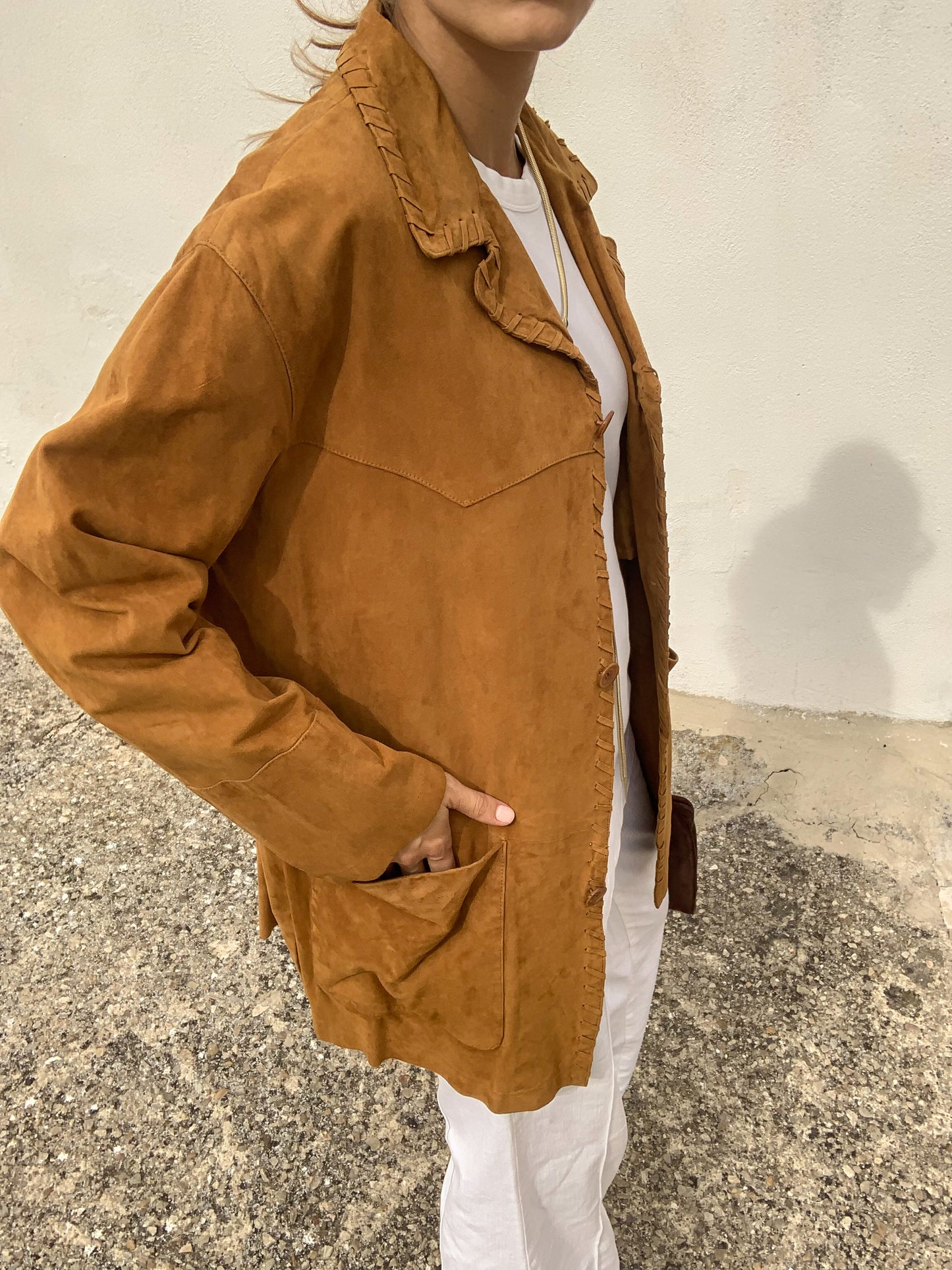 Vintage suede jacket