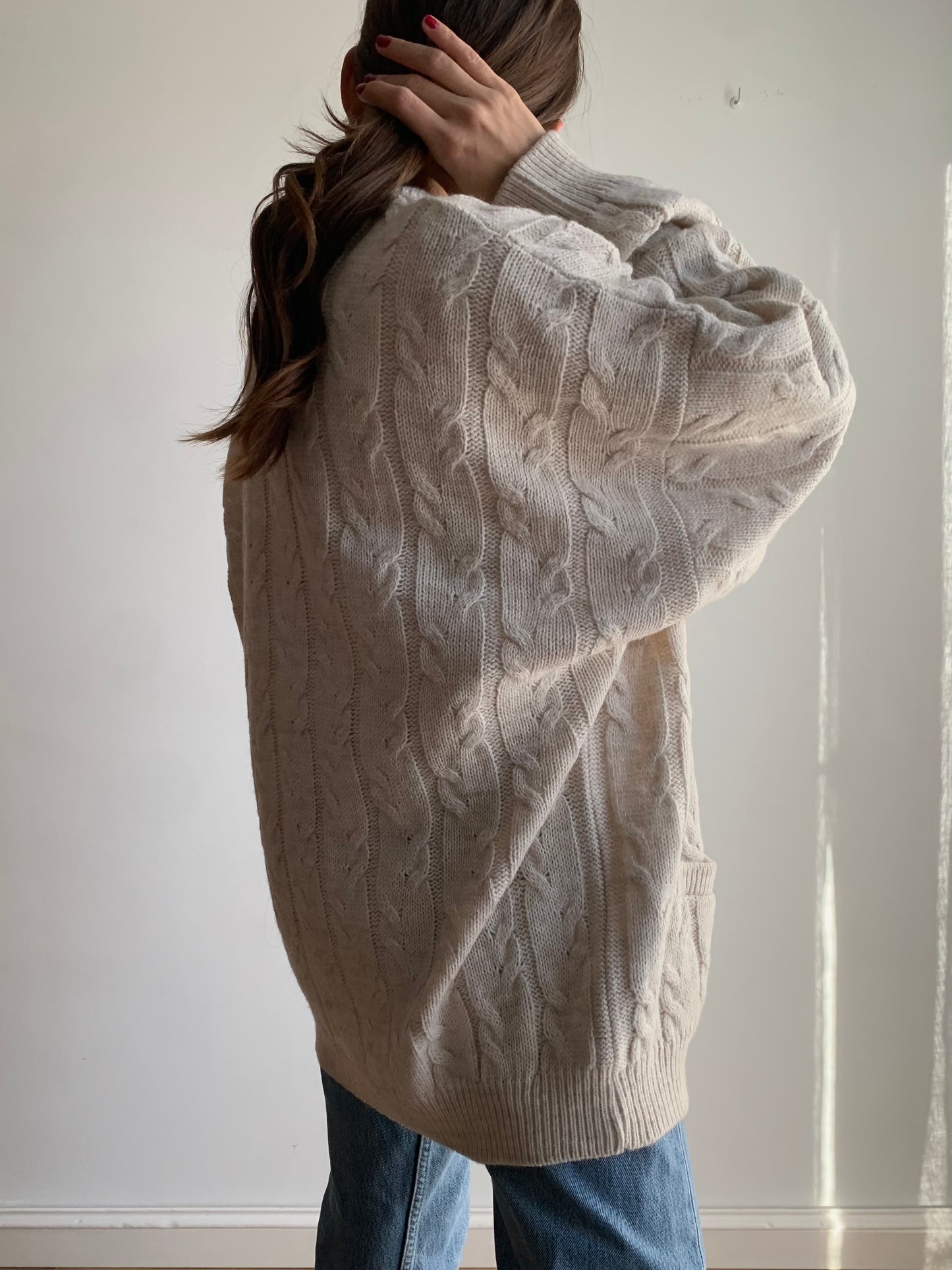 Ecru cardigan