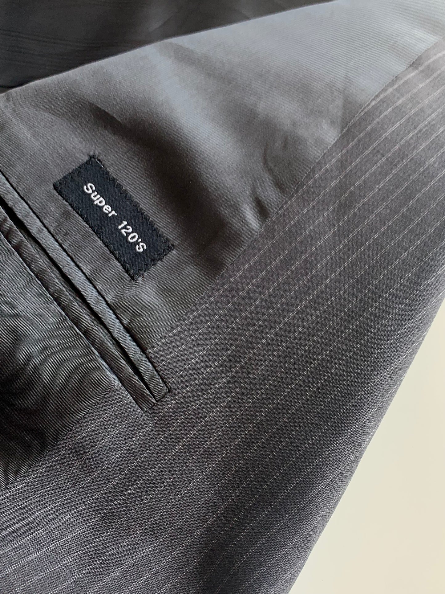 Vintage gessato blazer