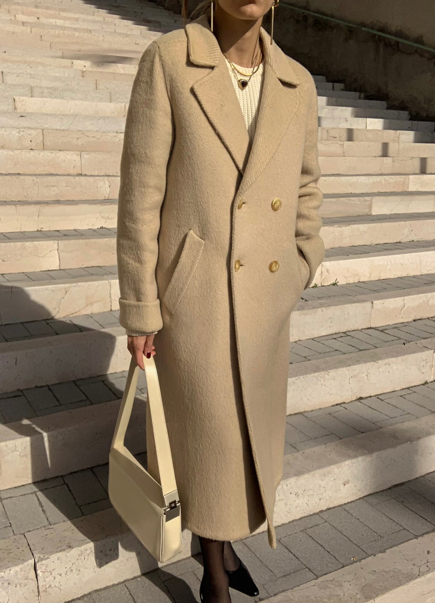 Vintage vanilla coat