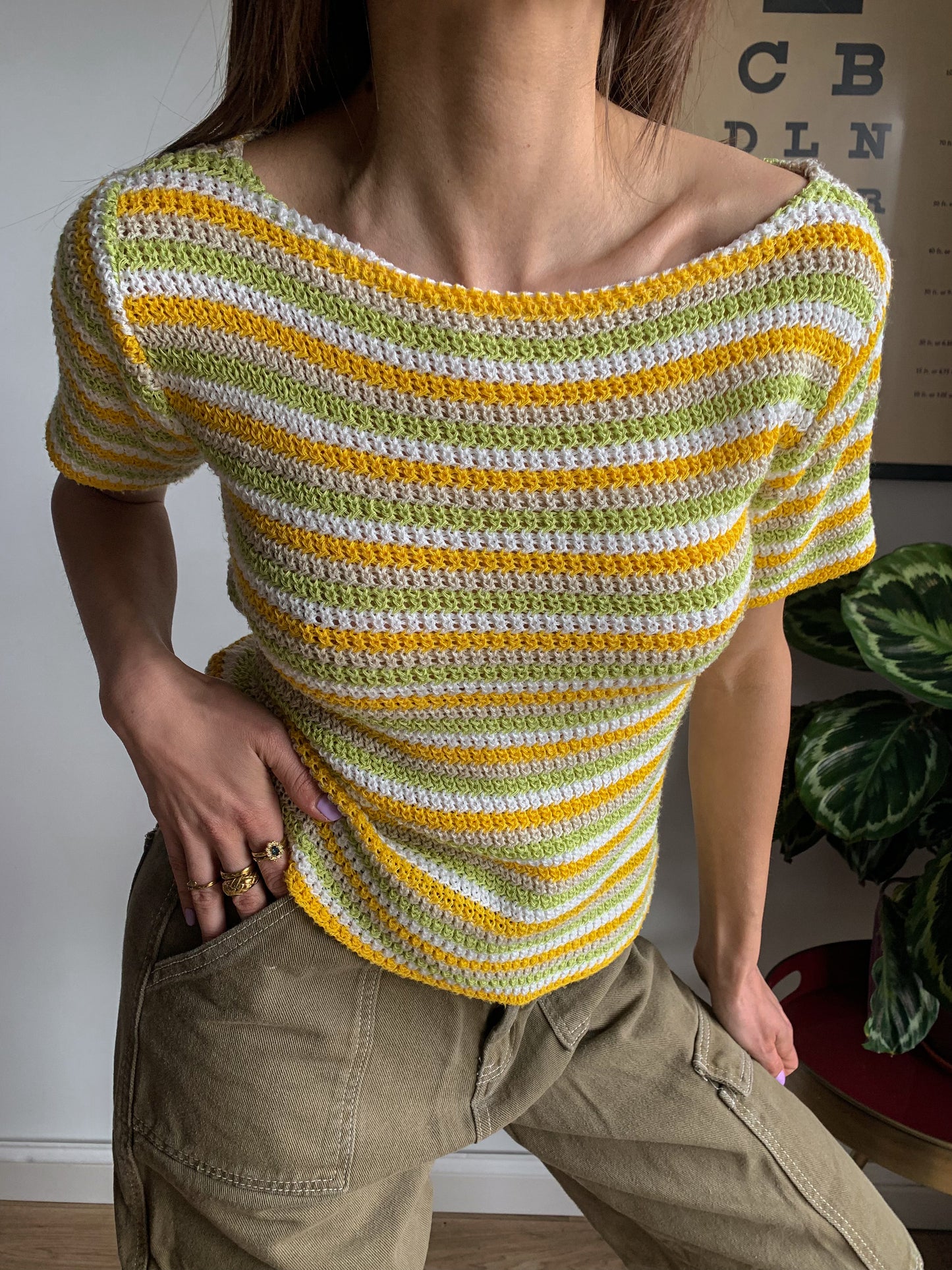 Y2K crochet top