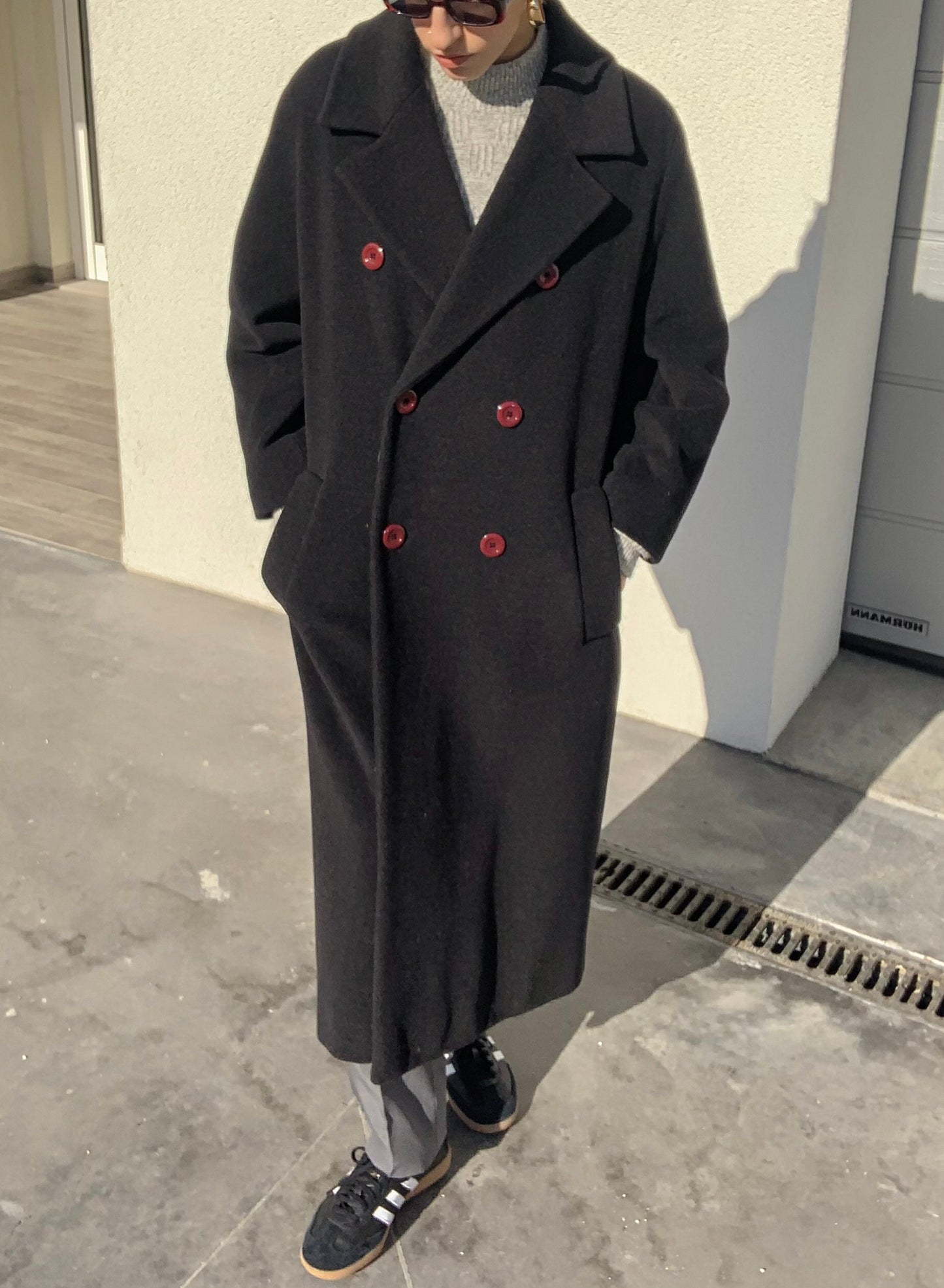 Vintage antracite coat