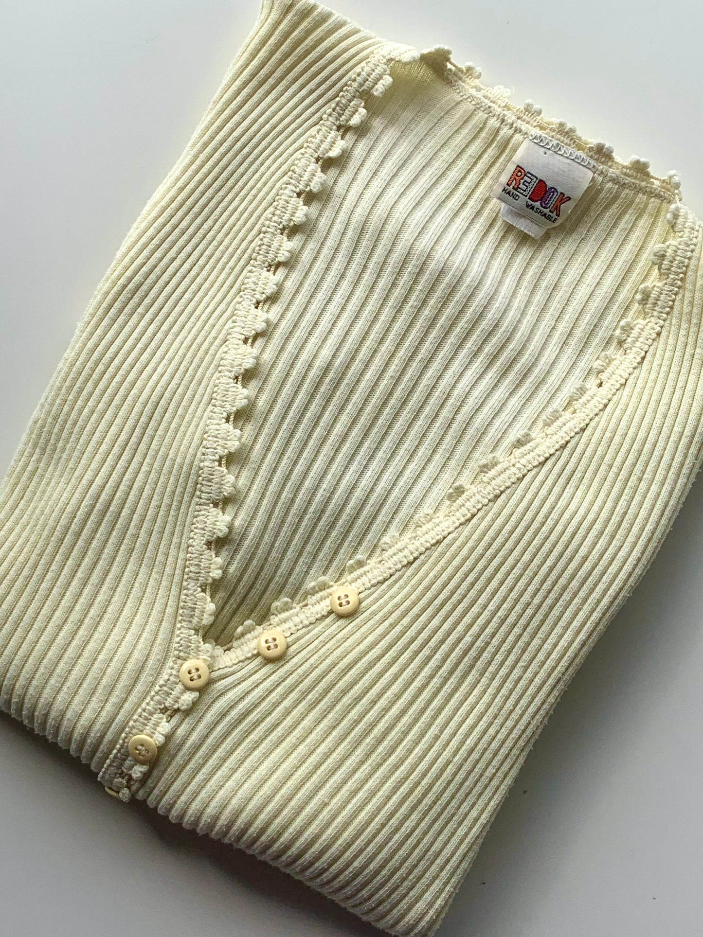 Romantic cream jersey