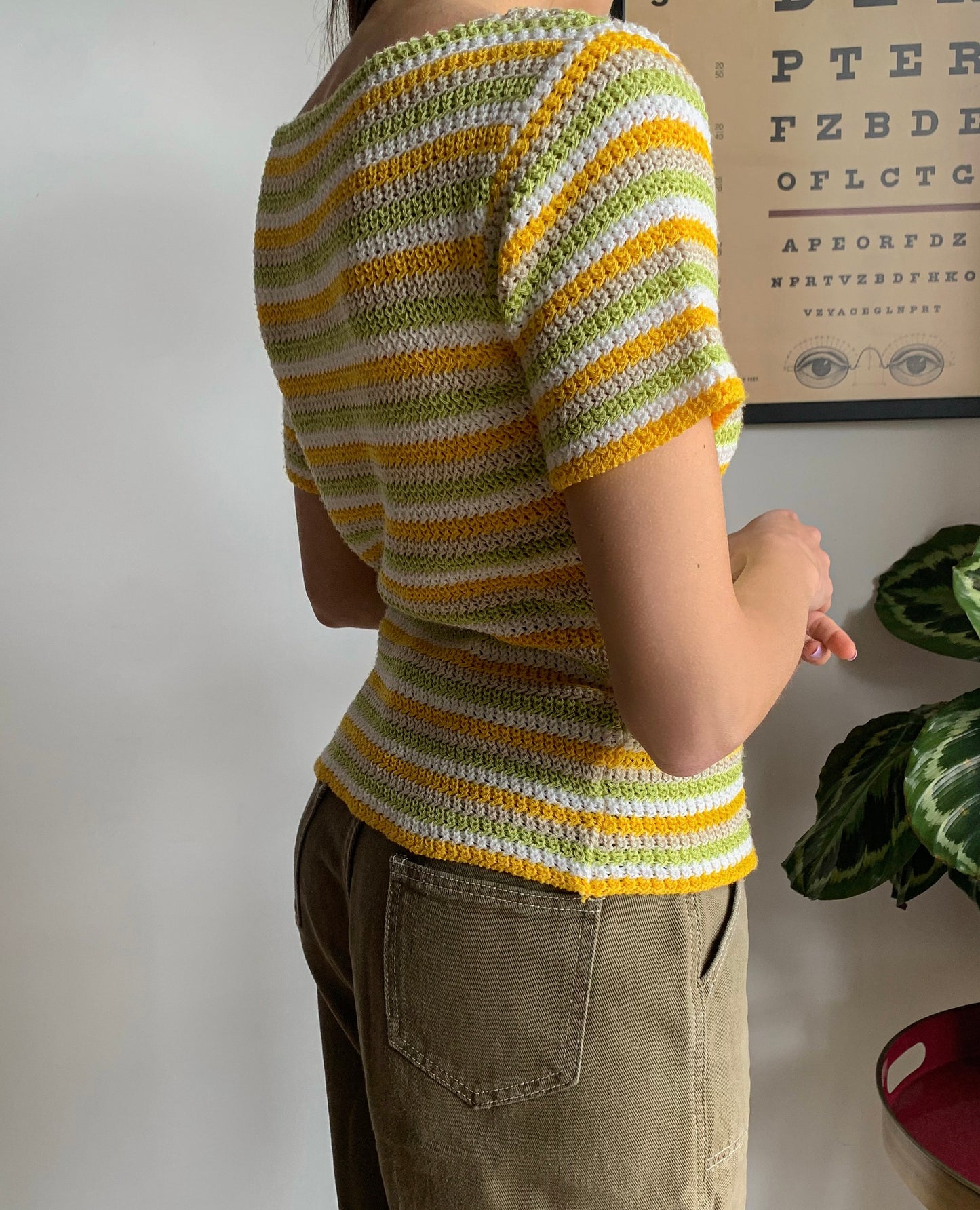 Y2K crochet top