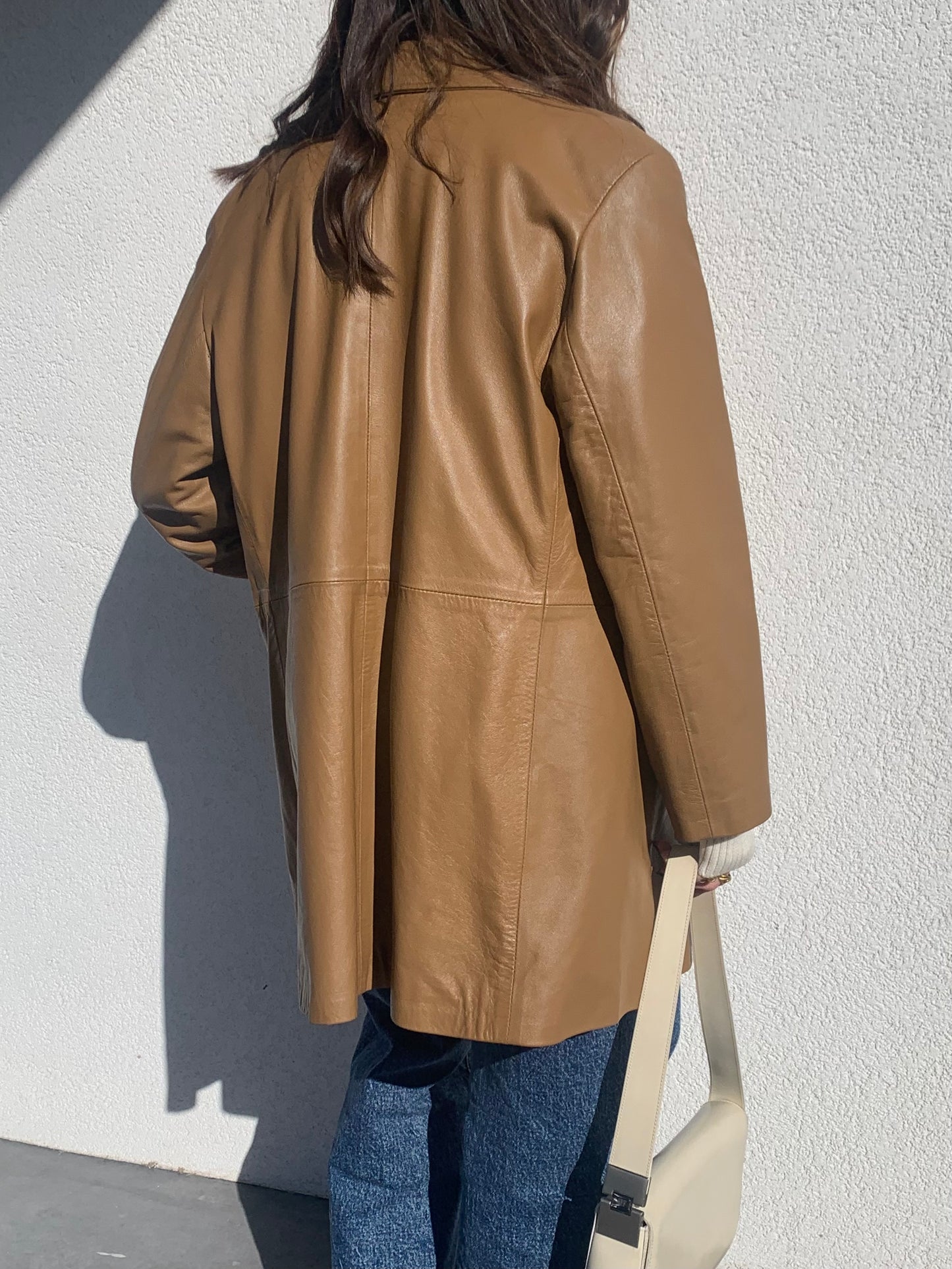 Biscotto leather jacket