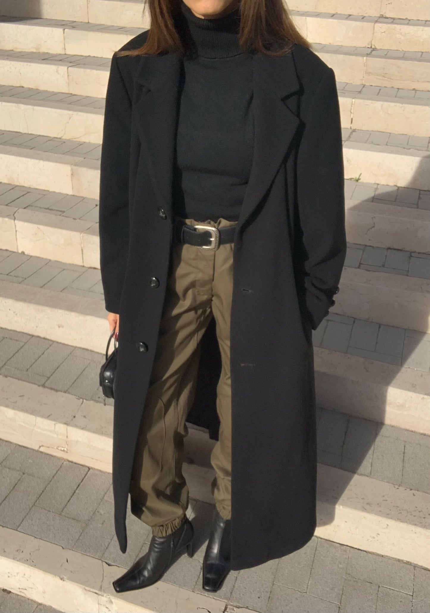 Vintage extra long coat