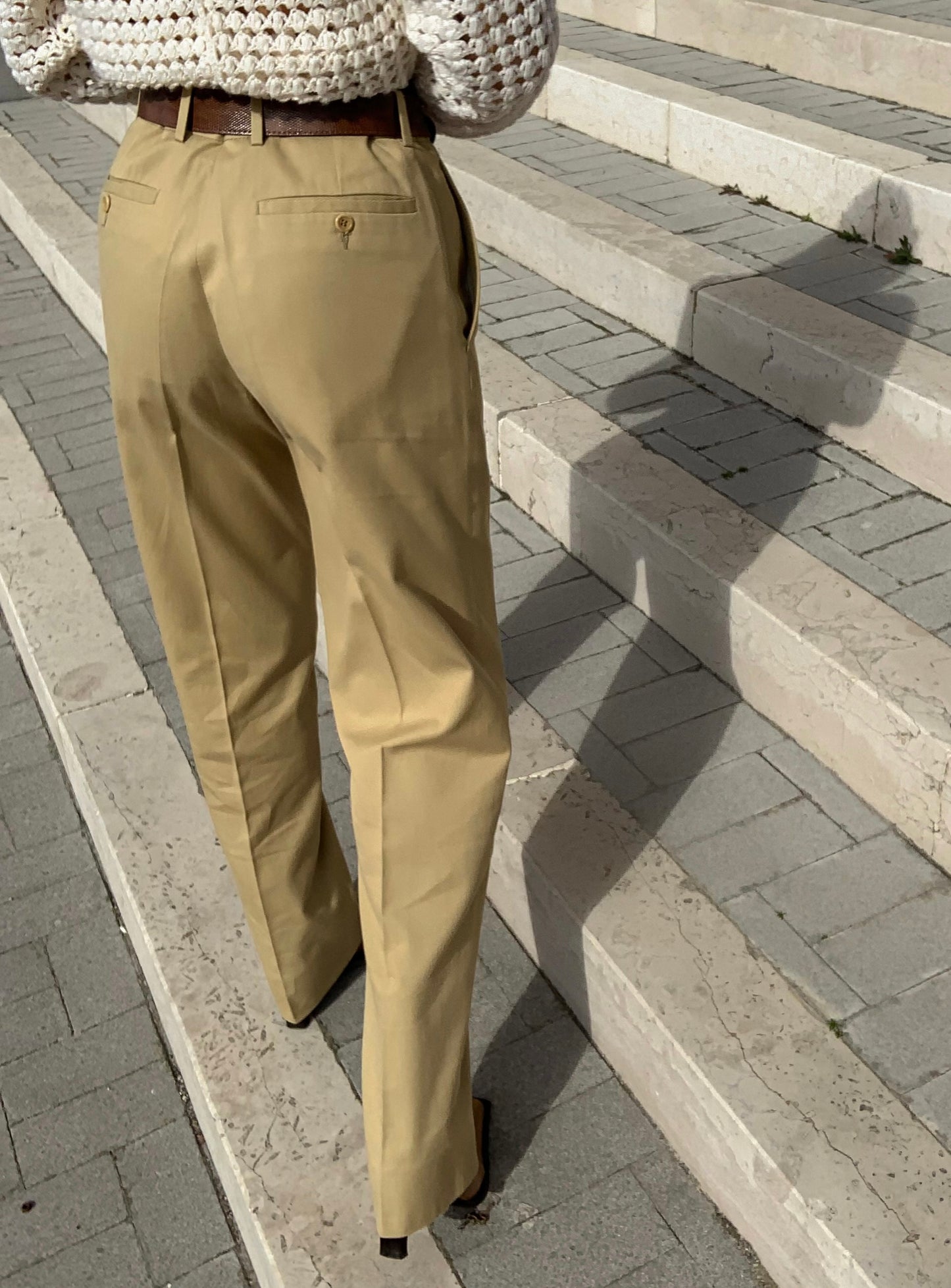Tailored dad pant