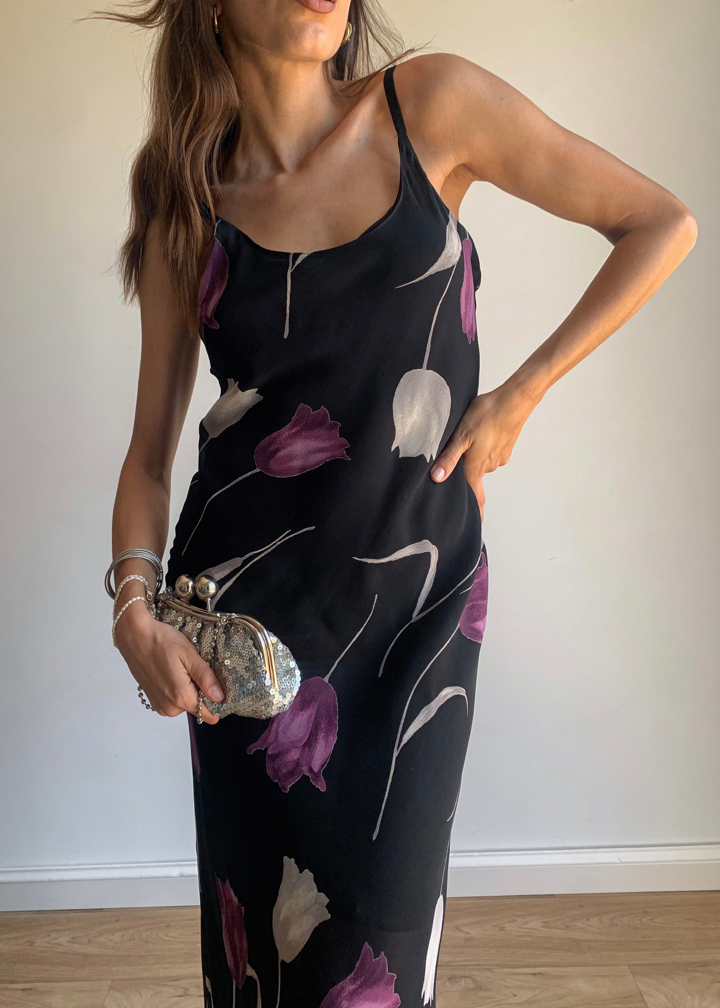 Tulip printed dress