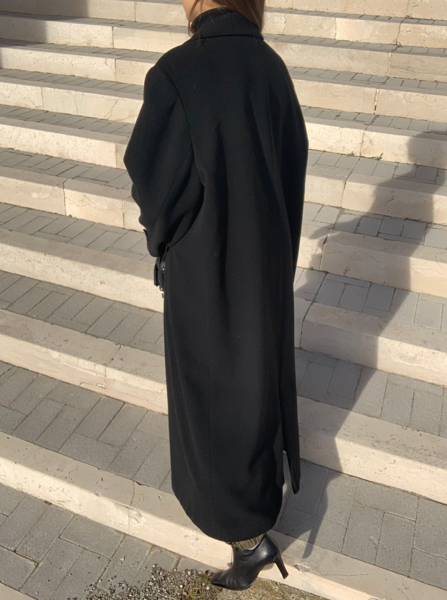 Vintage extra long coat