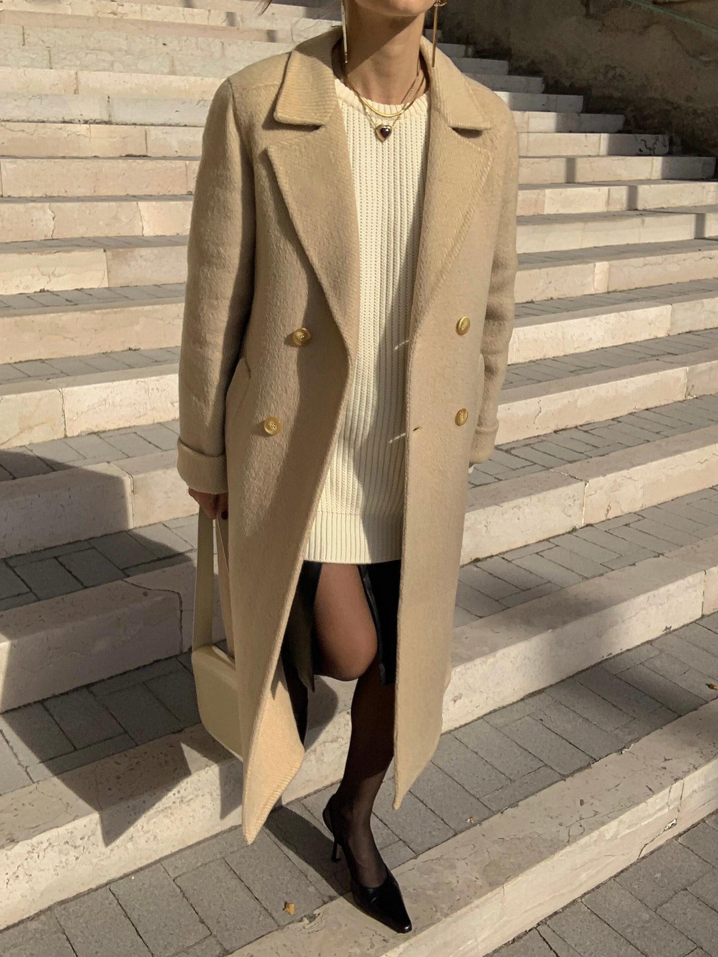 Vintage vanilla coat