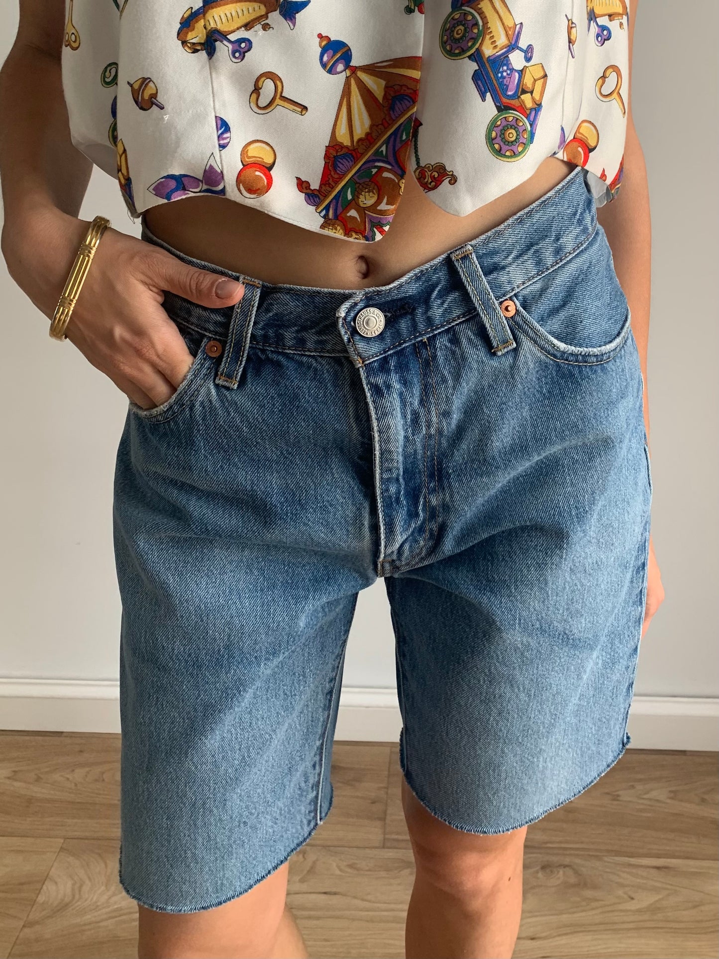 Levi’s denim bermuda