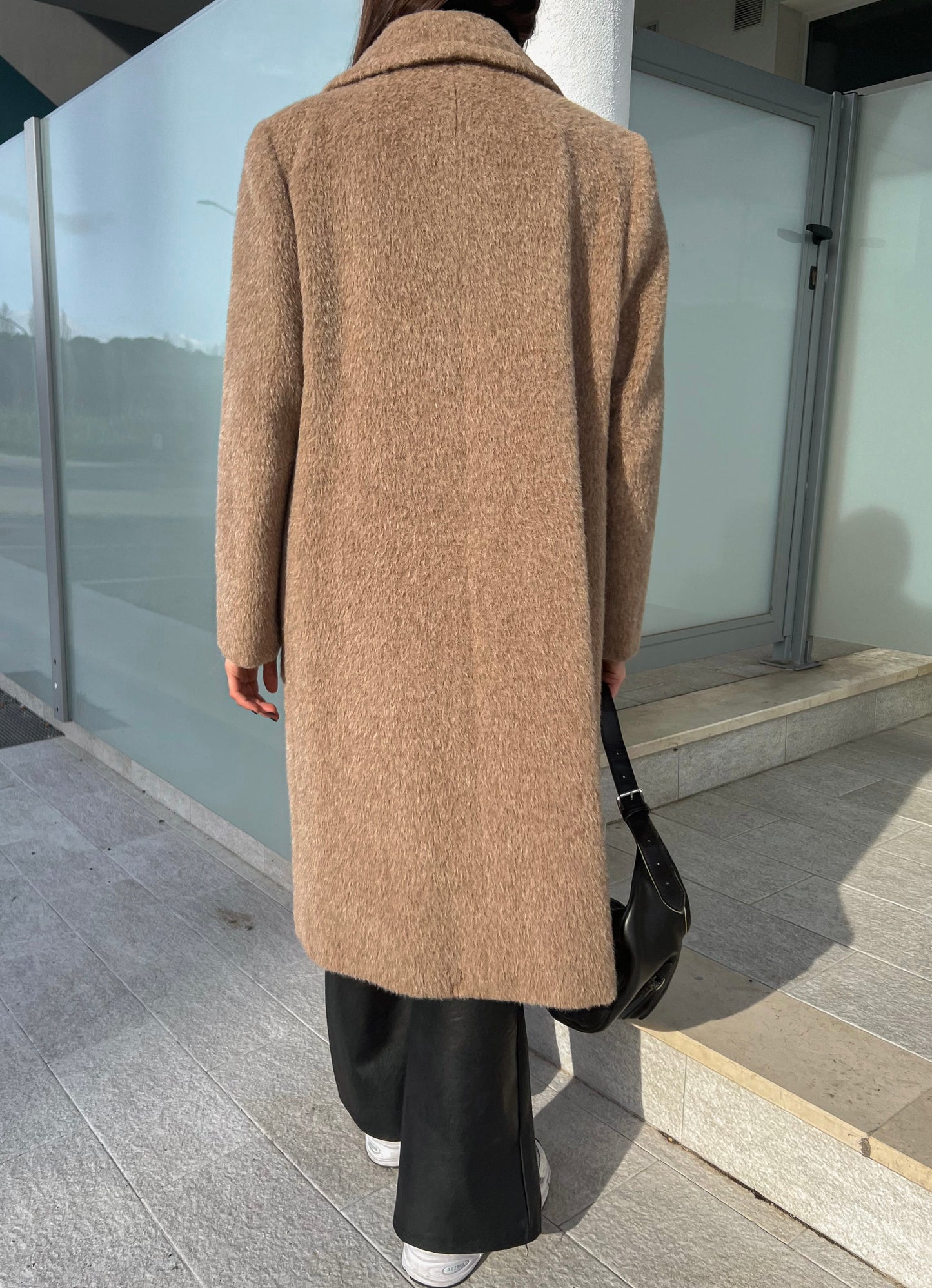 Vintage camel fur coat