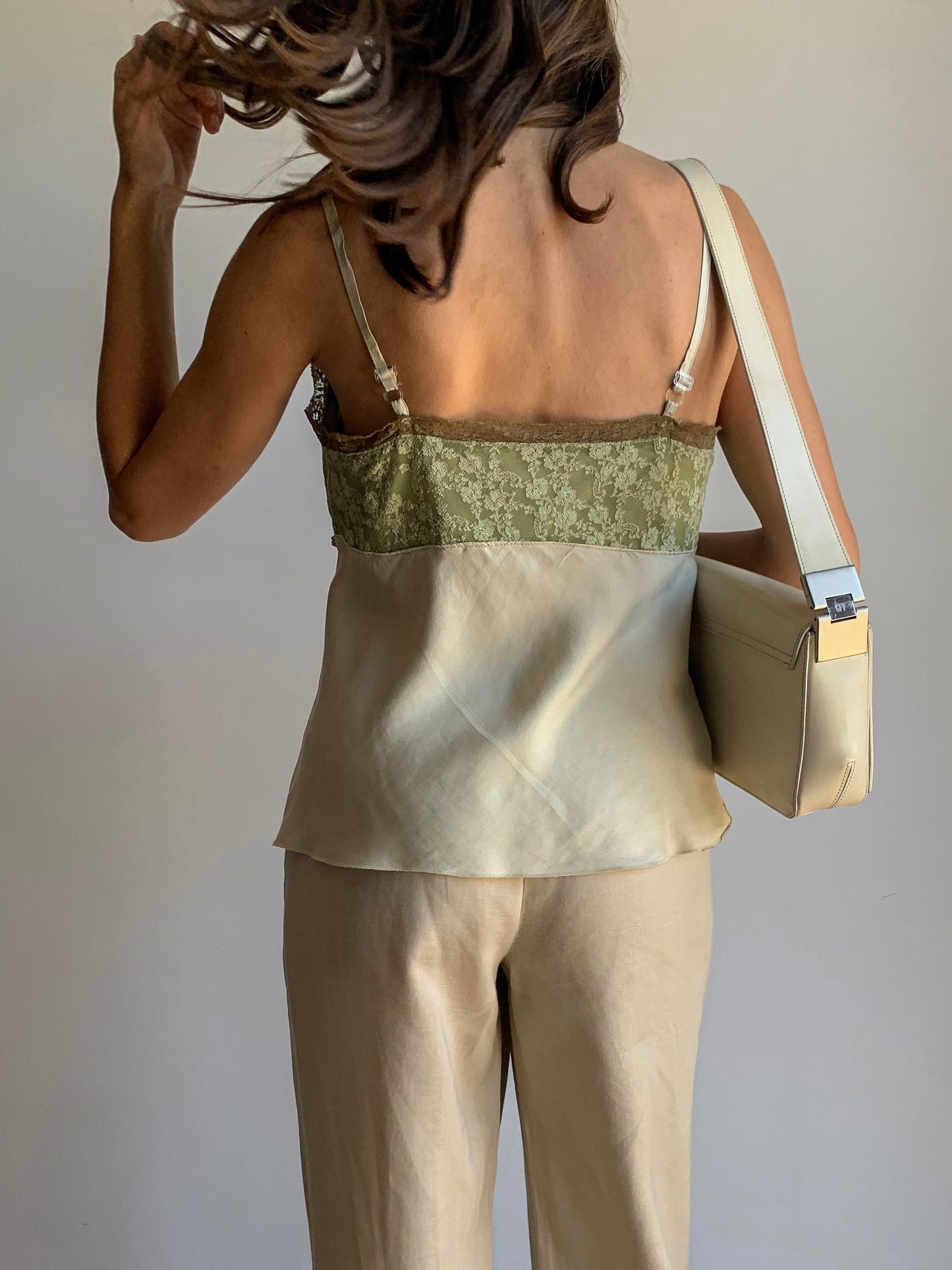 Pure silk top
