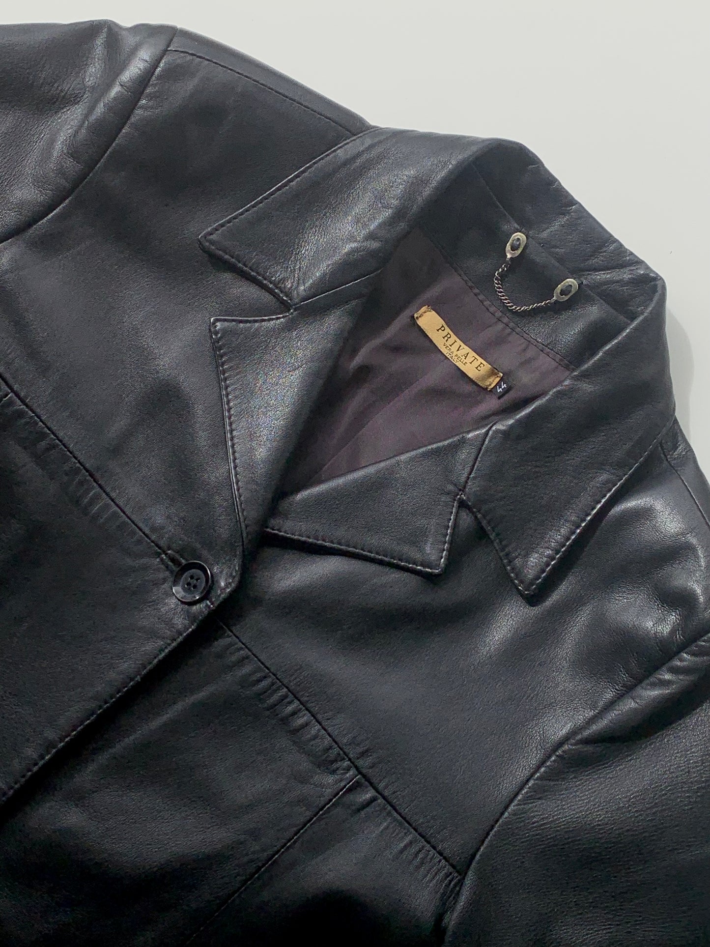 Vintage genuine leather jacket