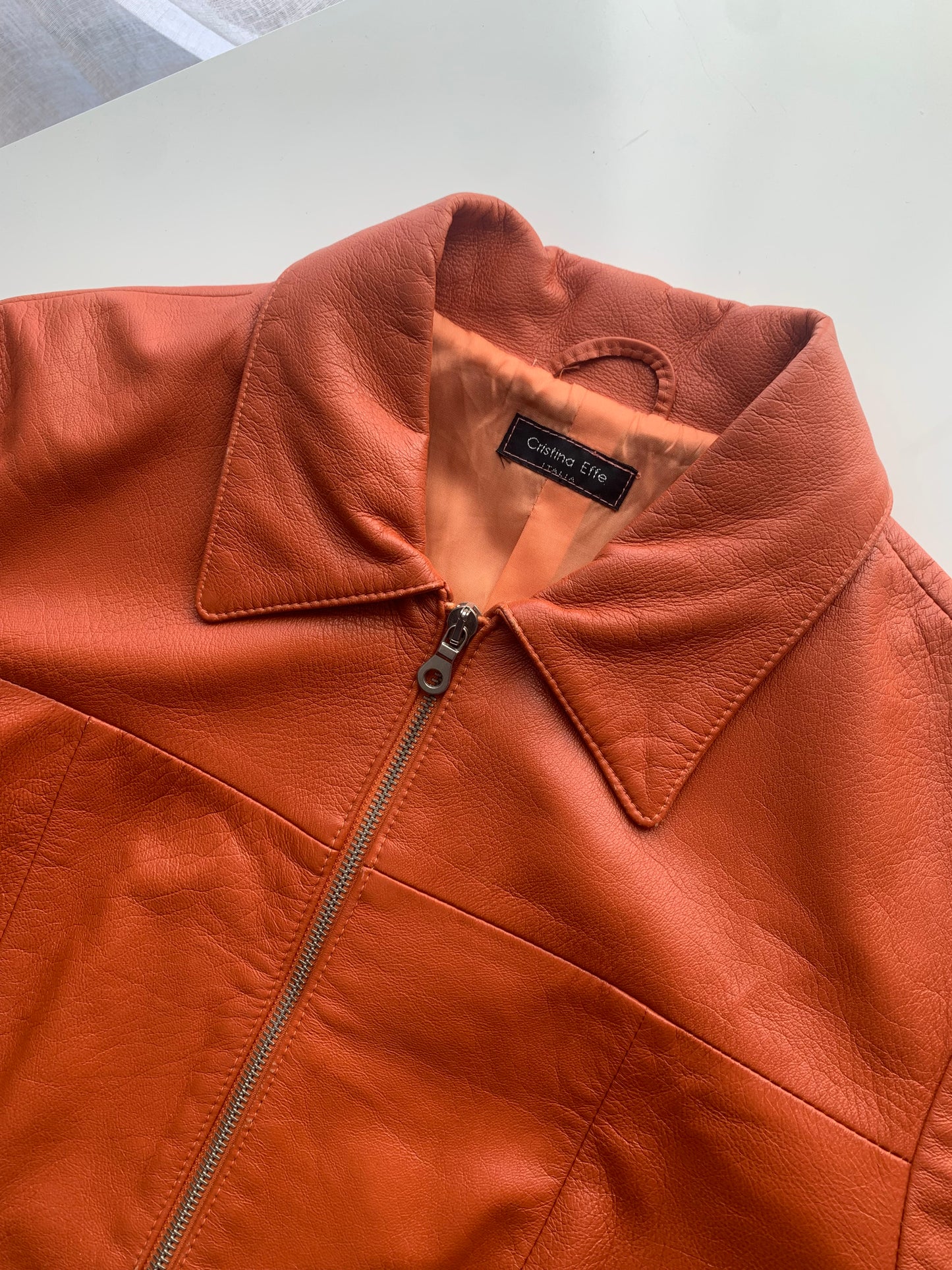 Vintage aragosta leather jacket