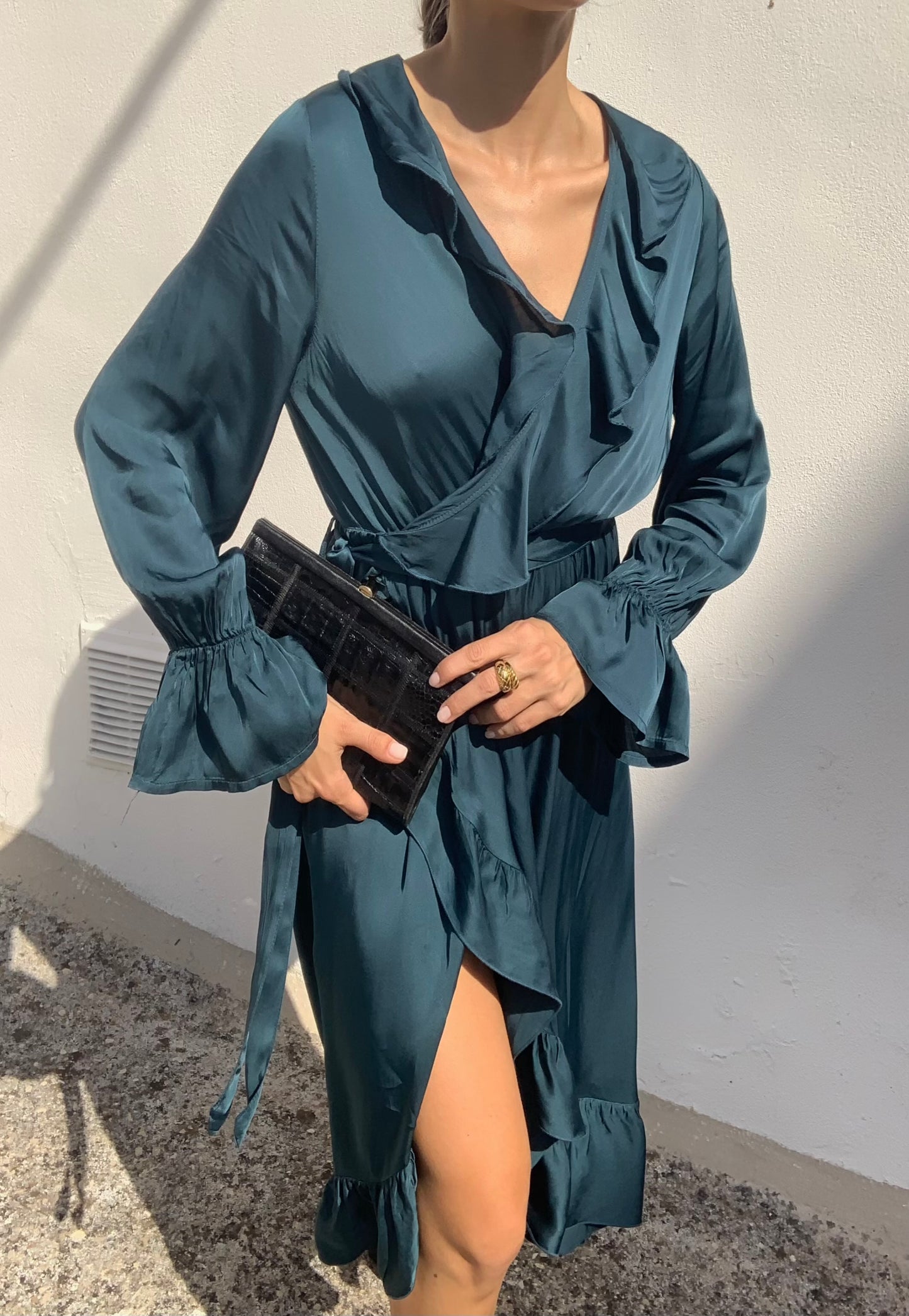 Ottanio romantic midi dress