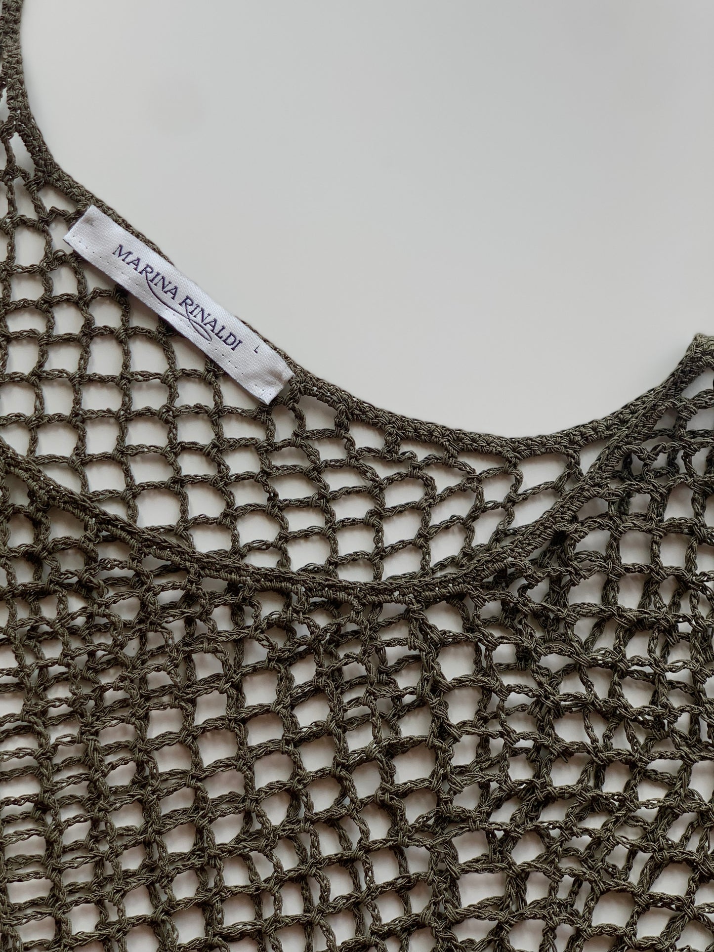 Crochet beach cover-up