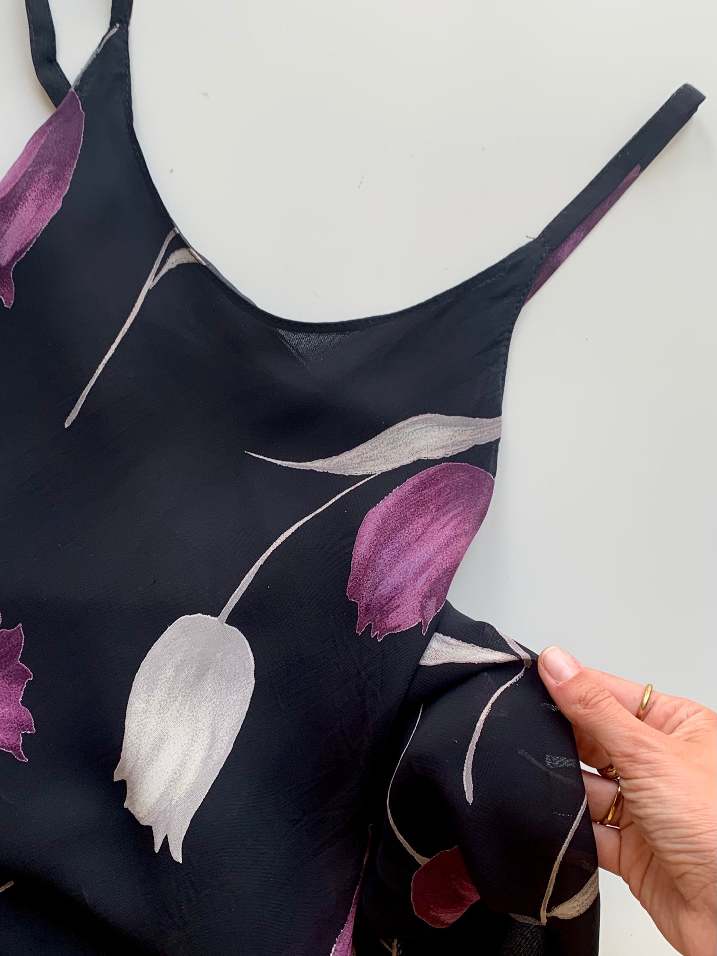 Tulip printed dress