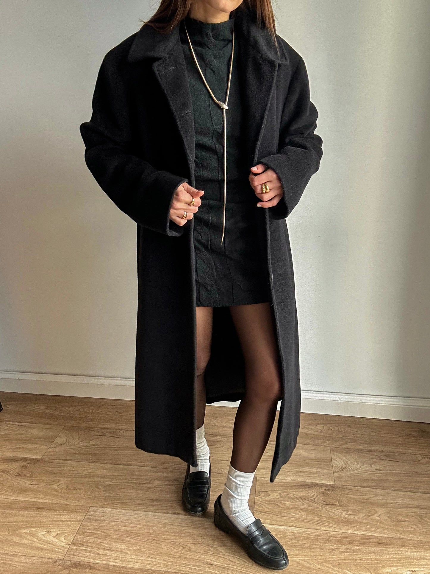 Black coat