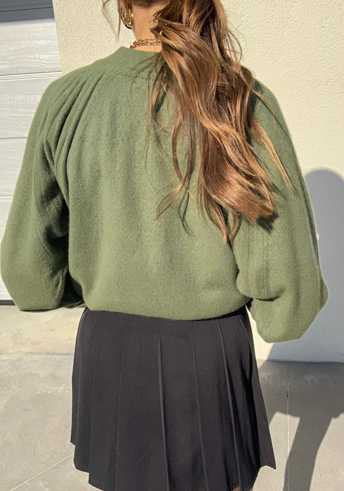 Vintage angora and wool cozy jumper