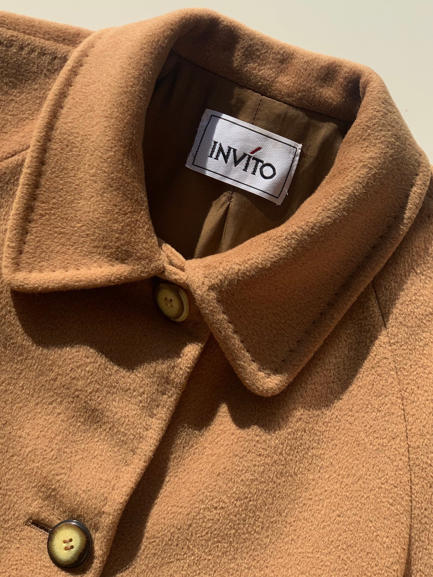 Vintage camel coat