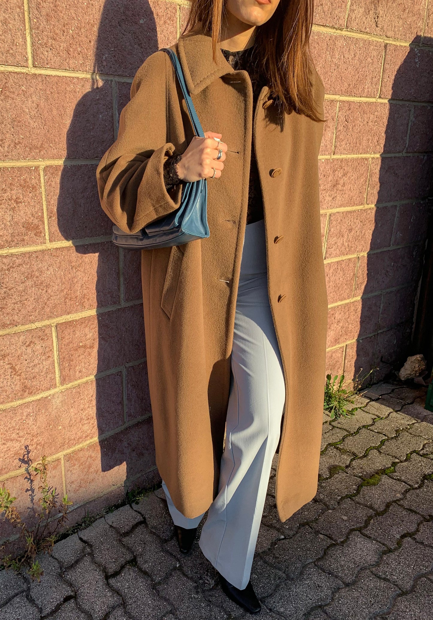 Vintage camel coat
