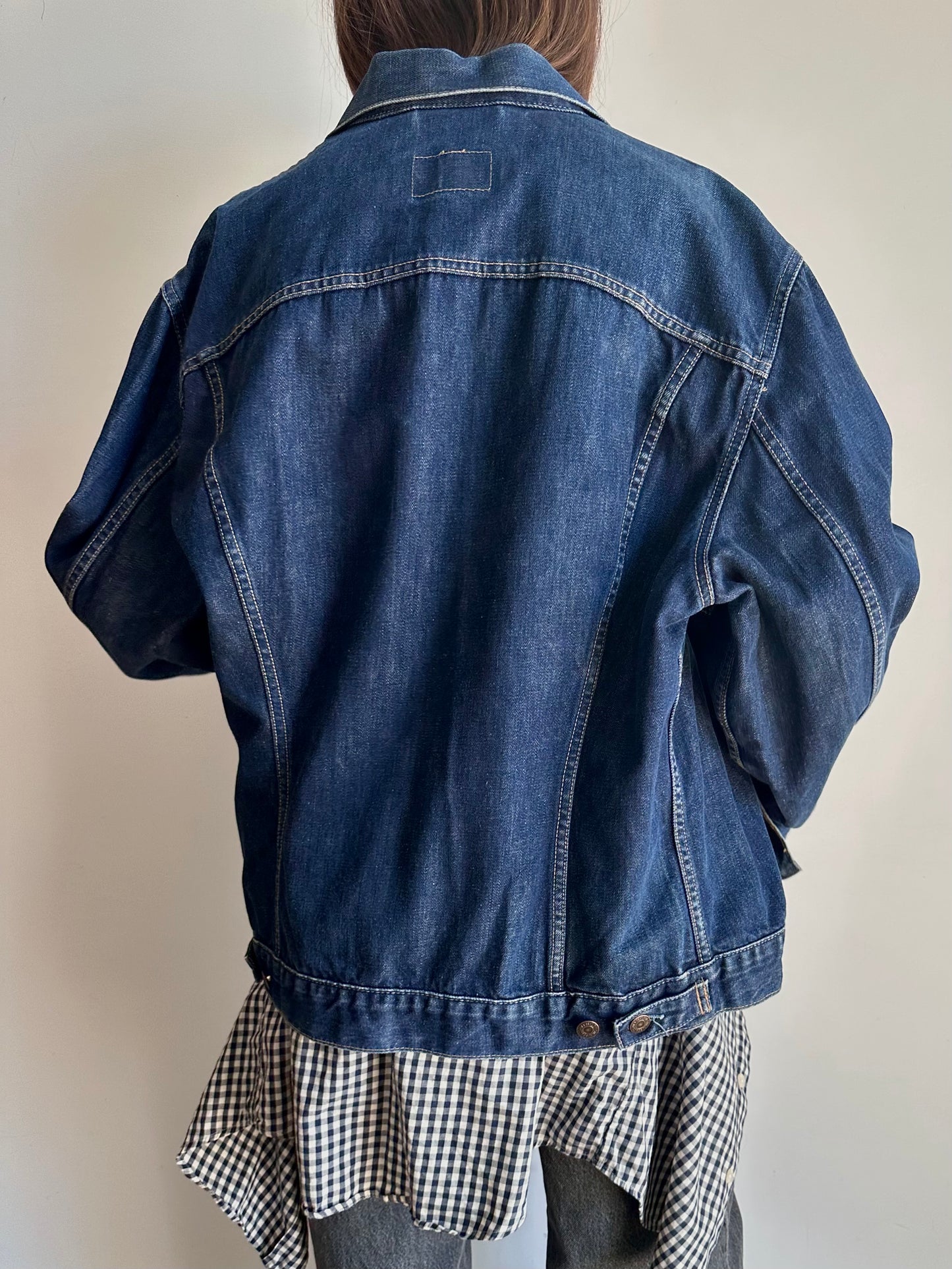 Levi’s unisex dark denim jacket