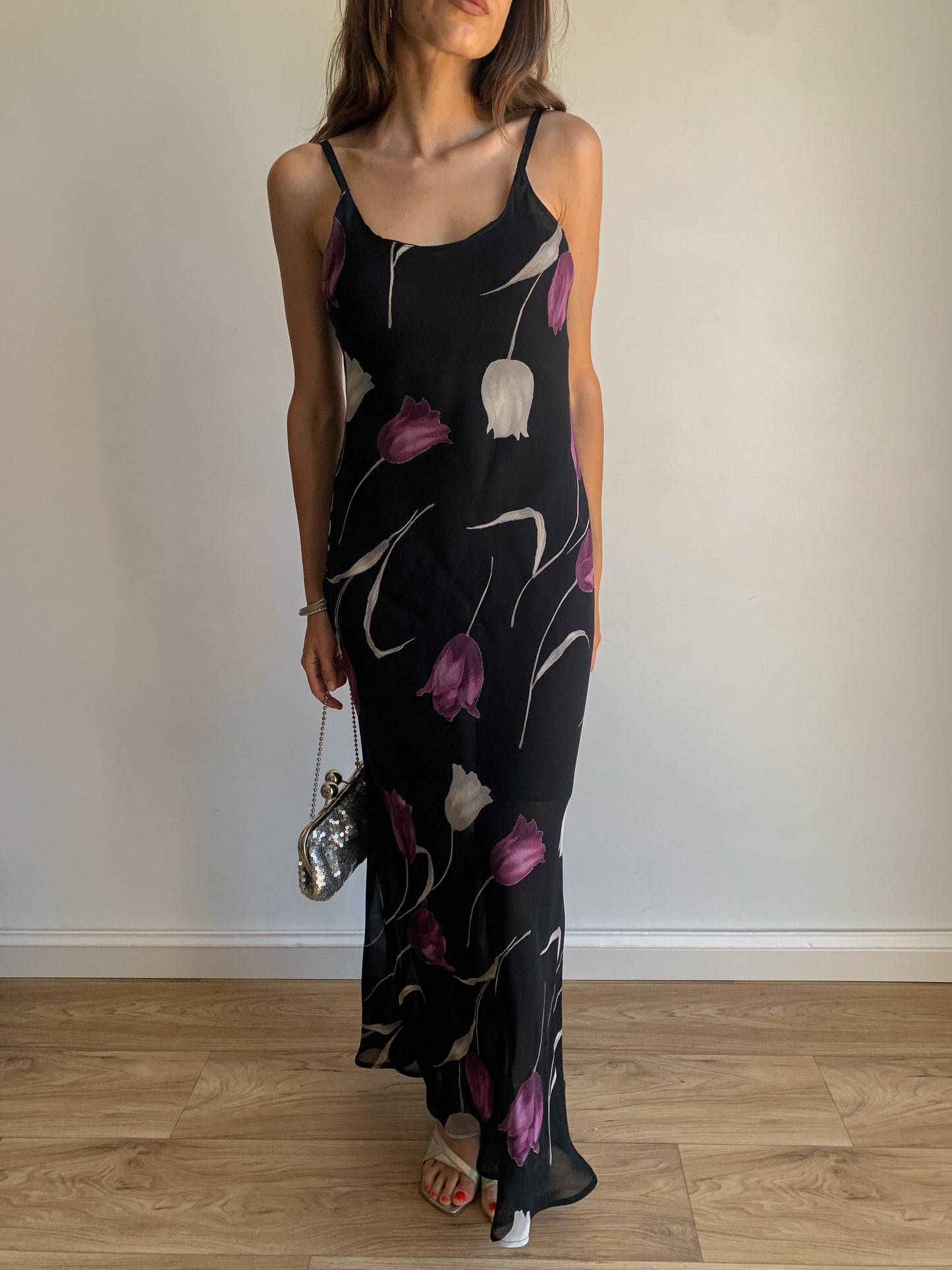 Tulip printed dress