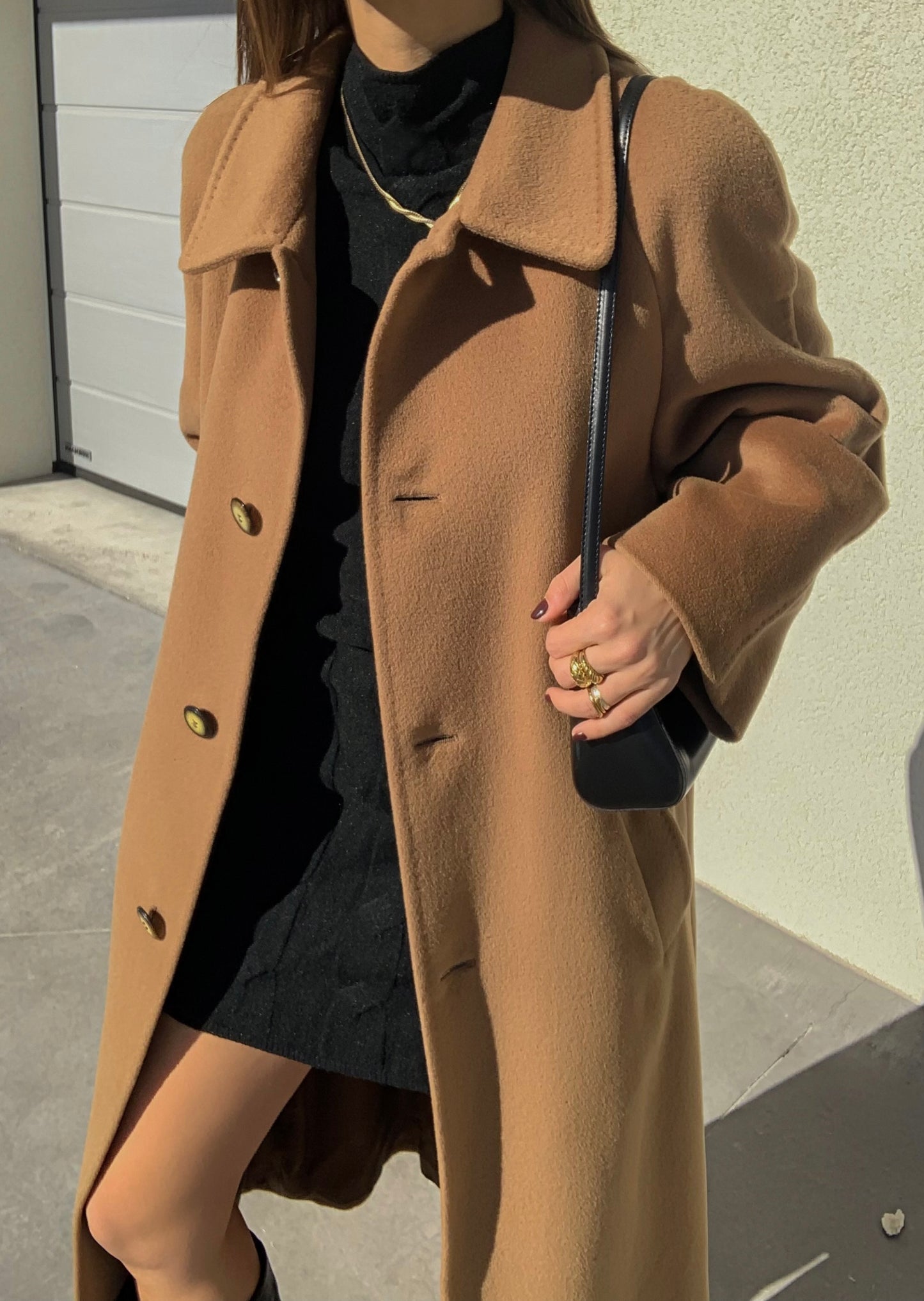 Vintage camel coat