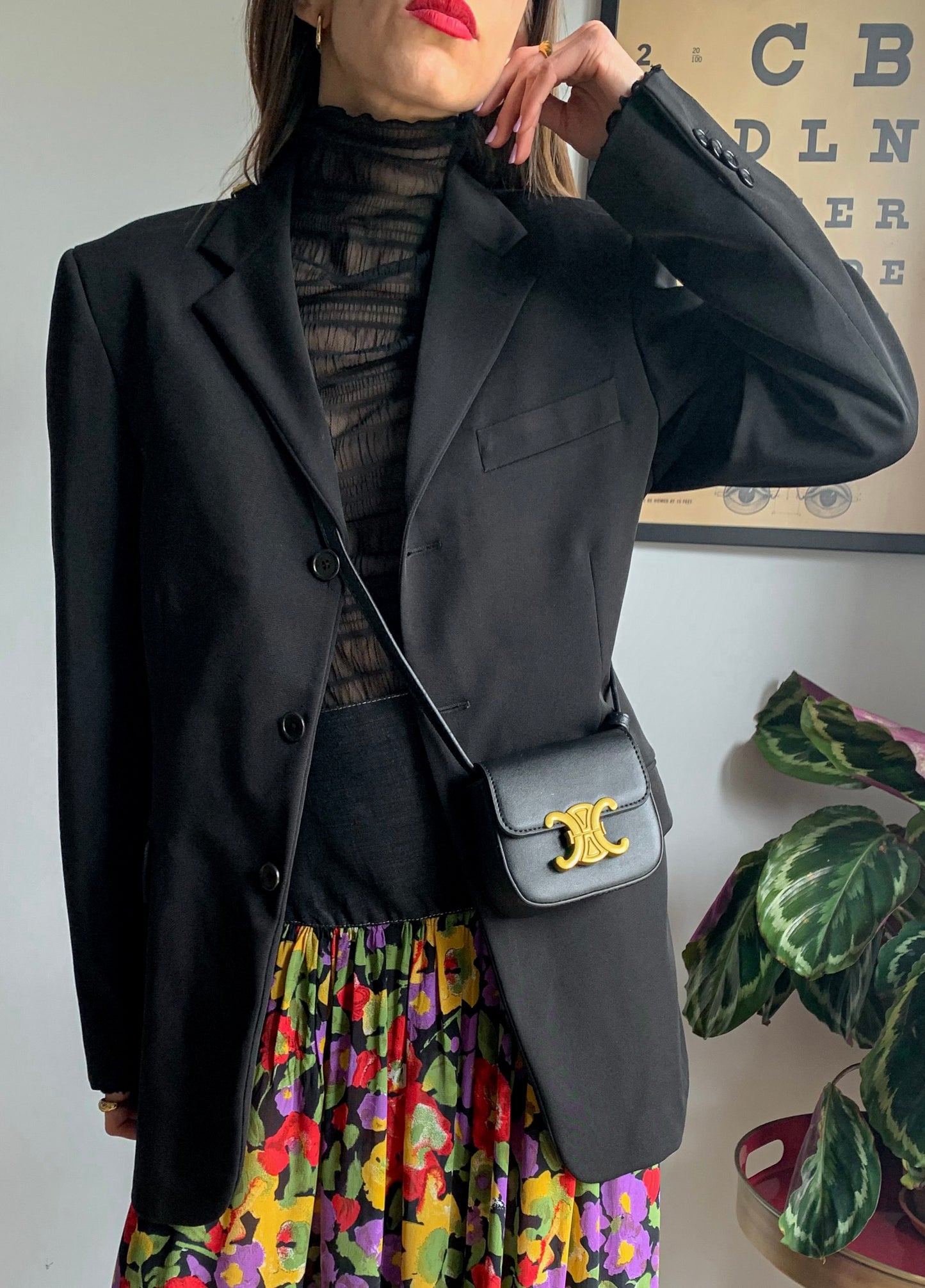 Classic black blazer
