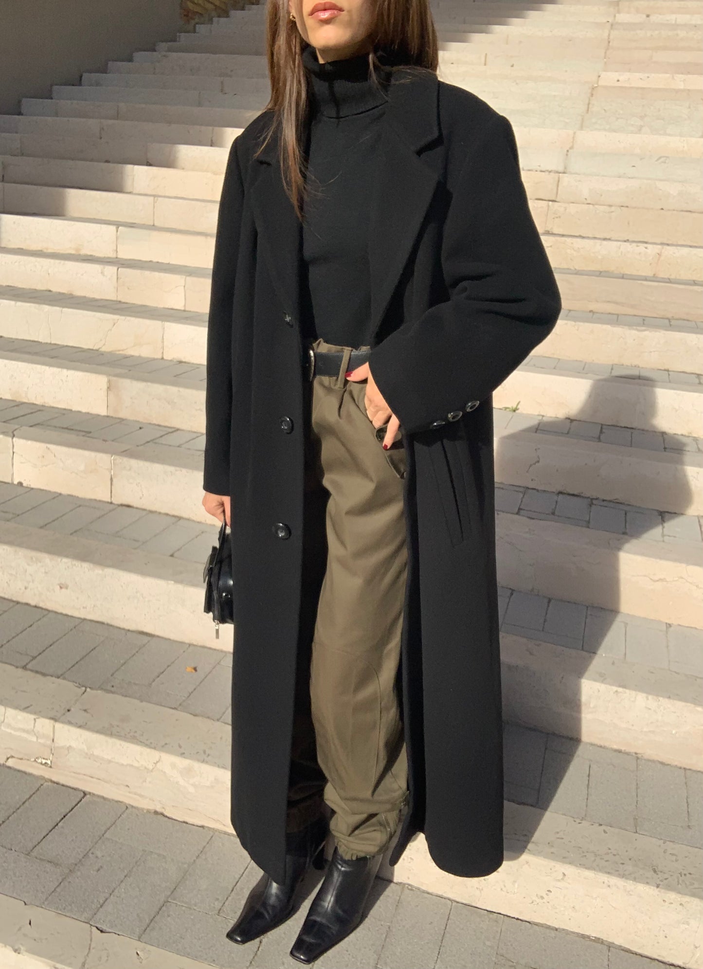 Vintage extra long coat