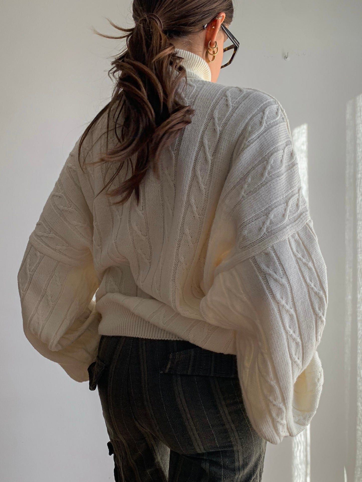 Knit wool jumper
