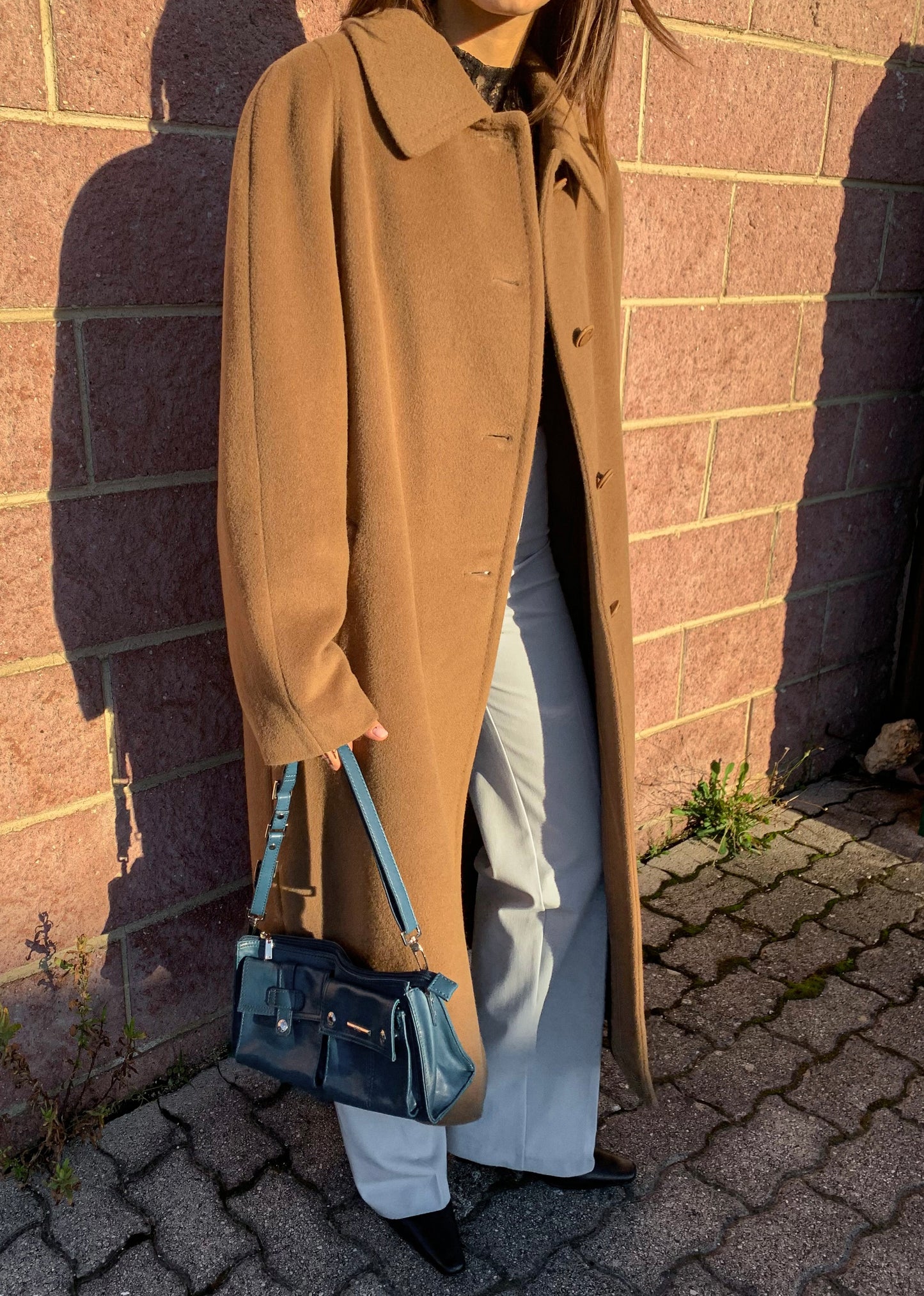 Vintage camel coat