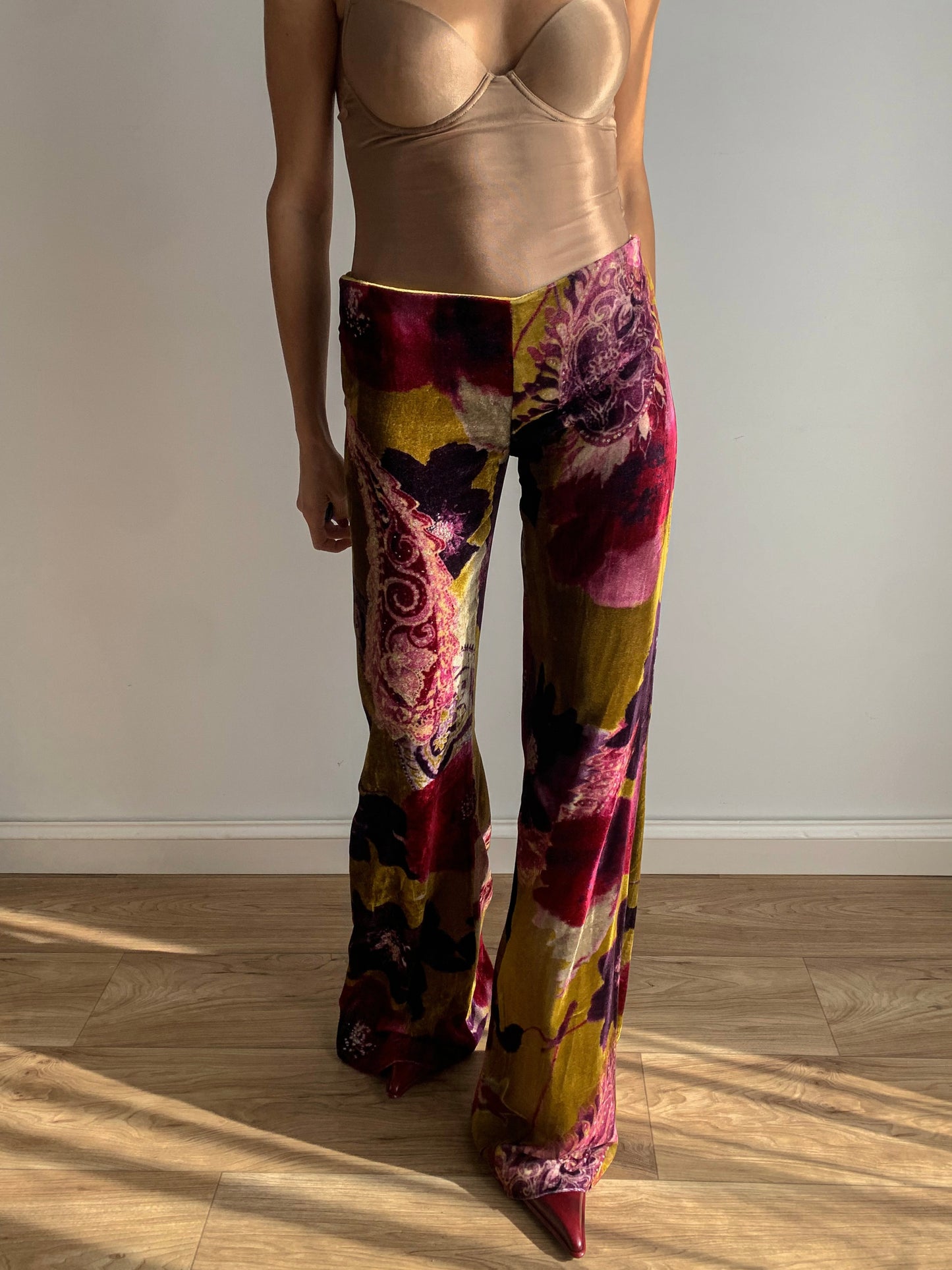 Roberto Cavalli velvet pant