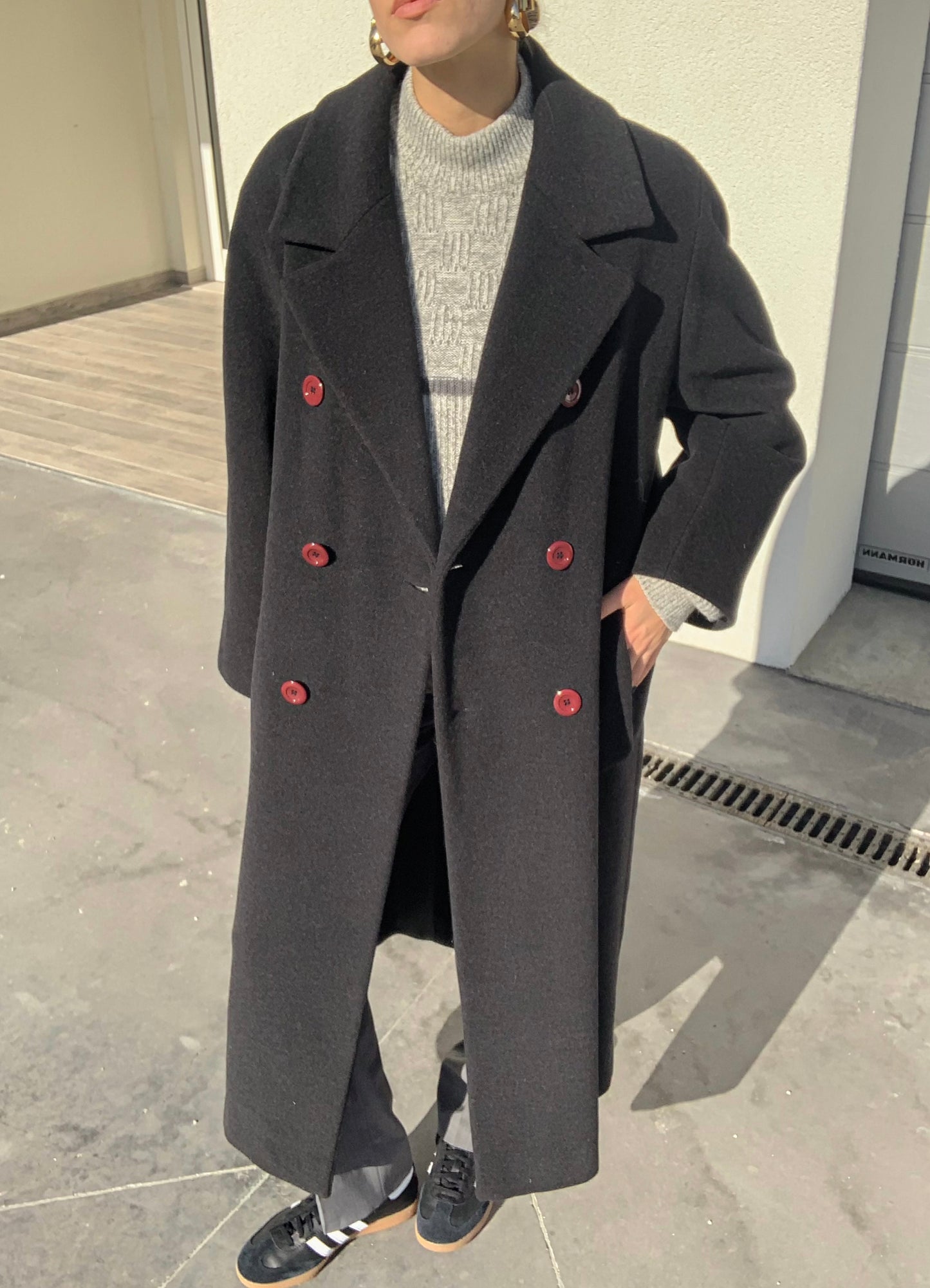 Vintage antracite coat