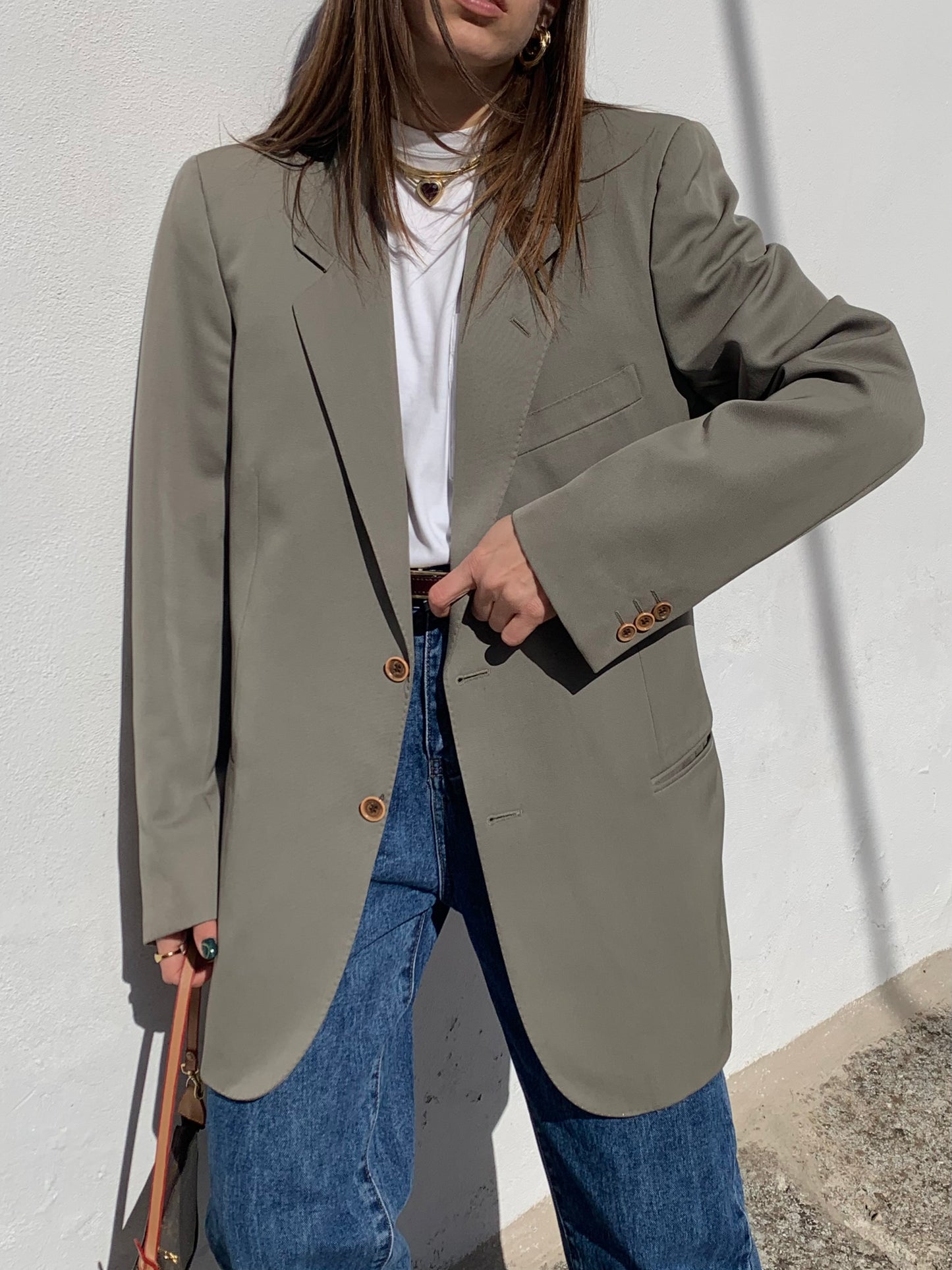 Sage green blazer