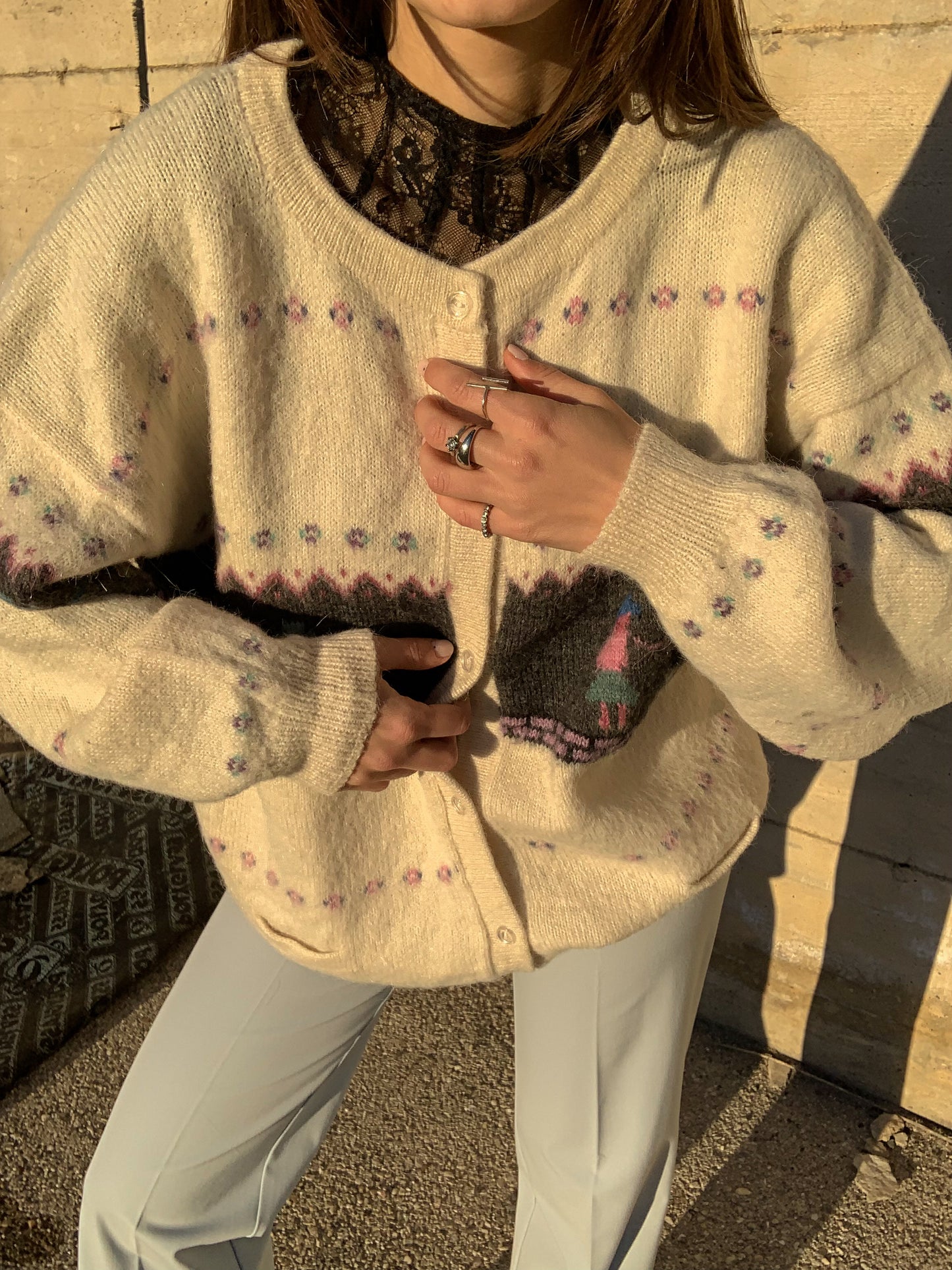 Troppo cute vintage cardigan