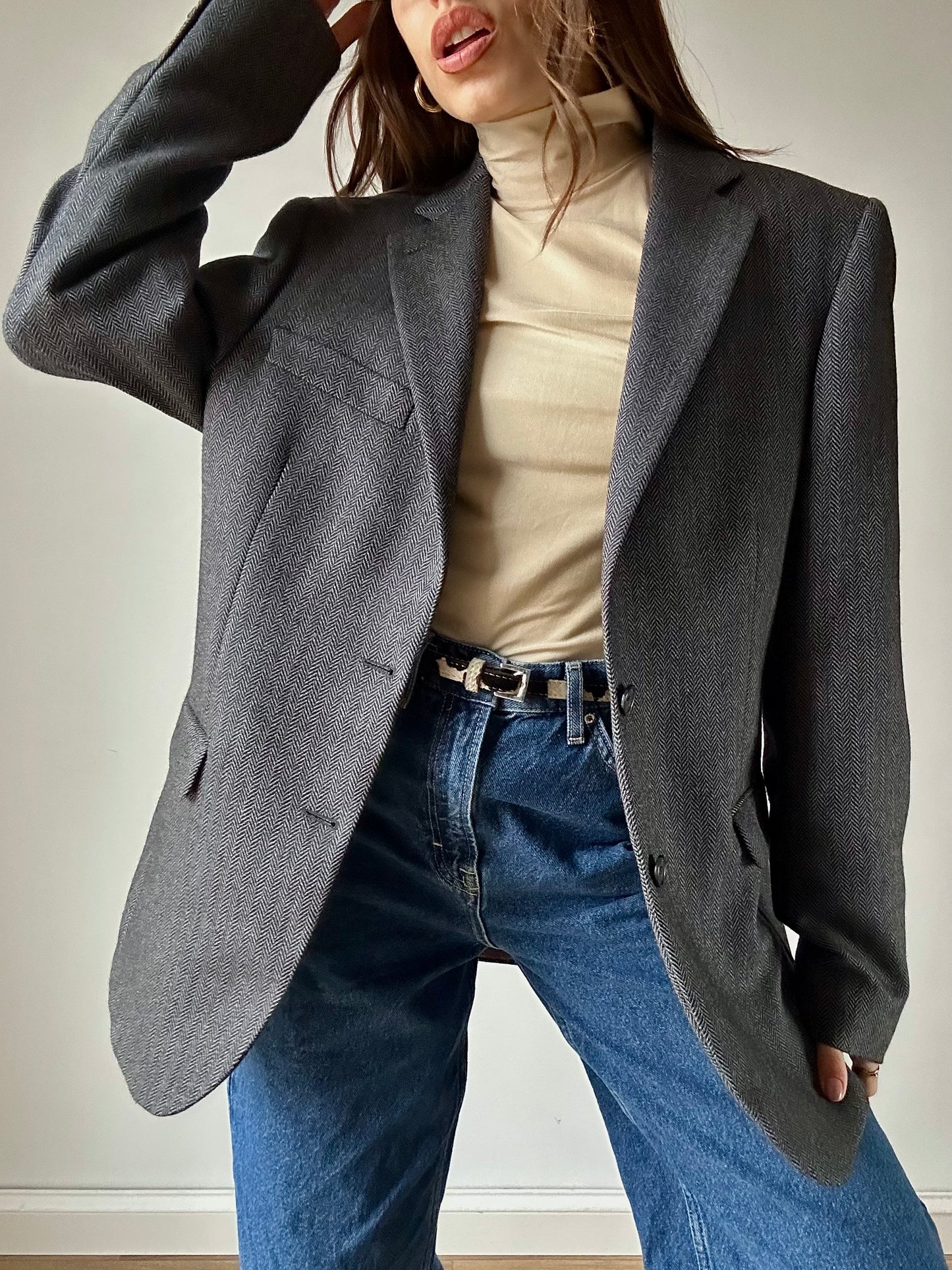 Spinato blazer
