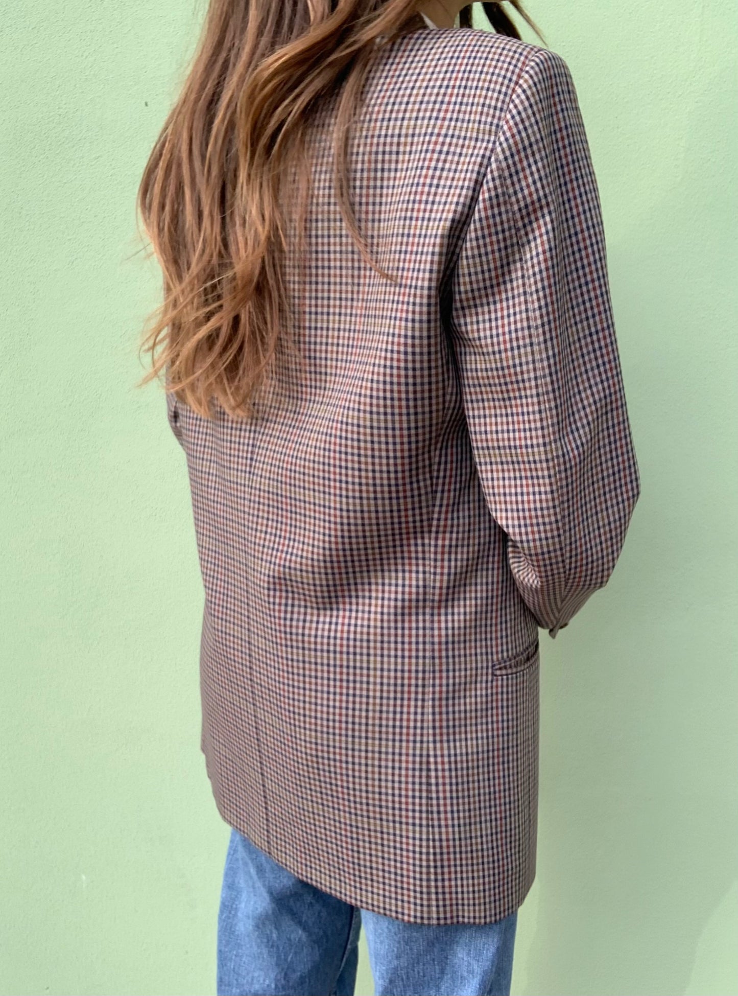 Vintage pure new wool blazer