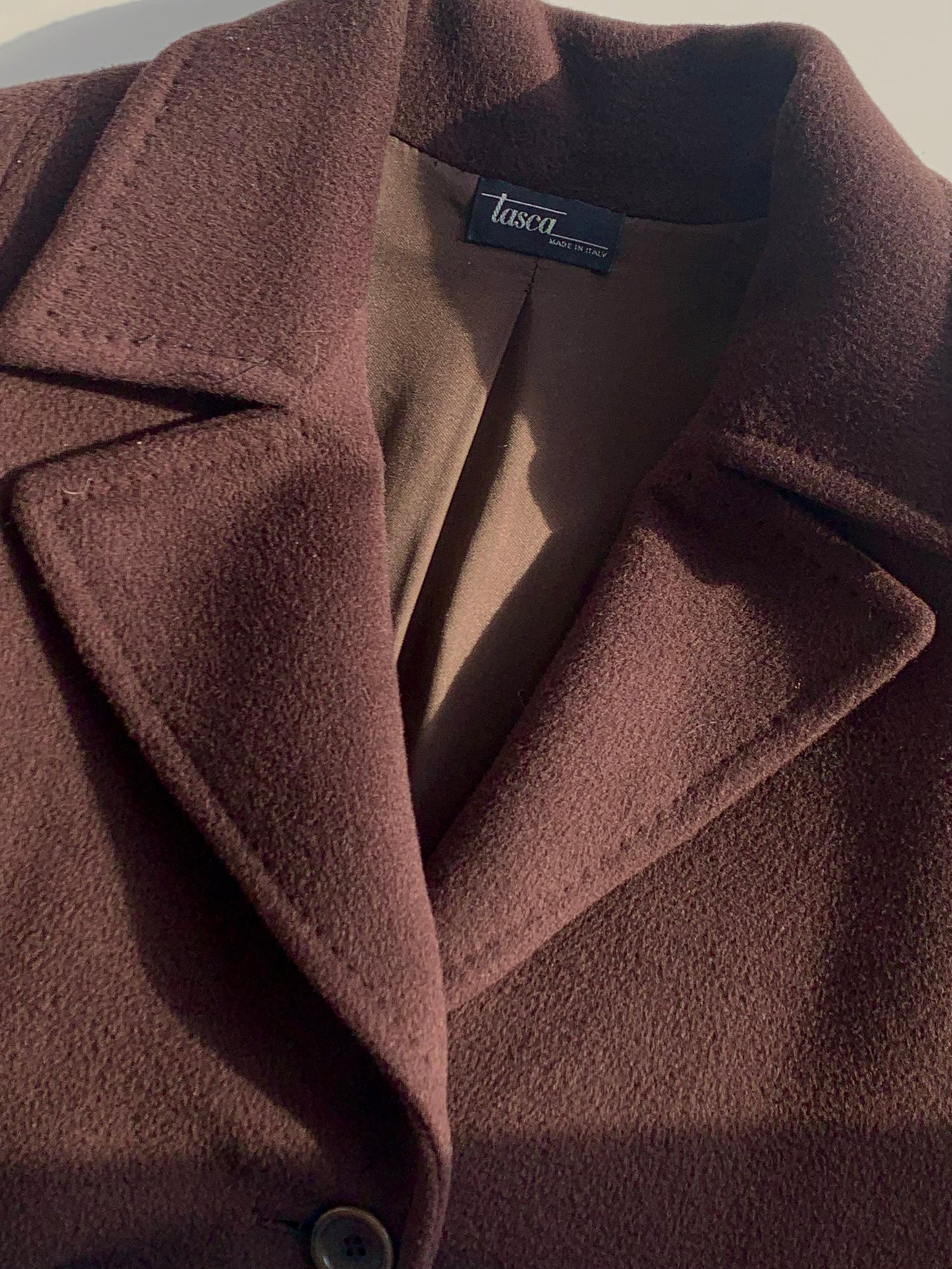 Vintage dark choco coat