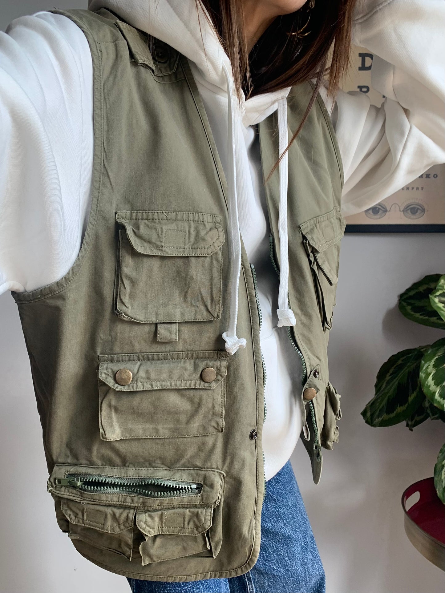 Unisex army vest